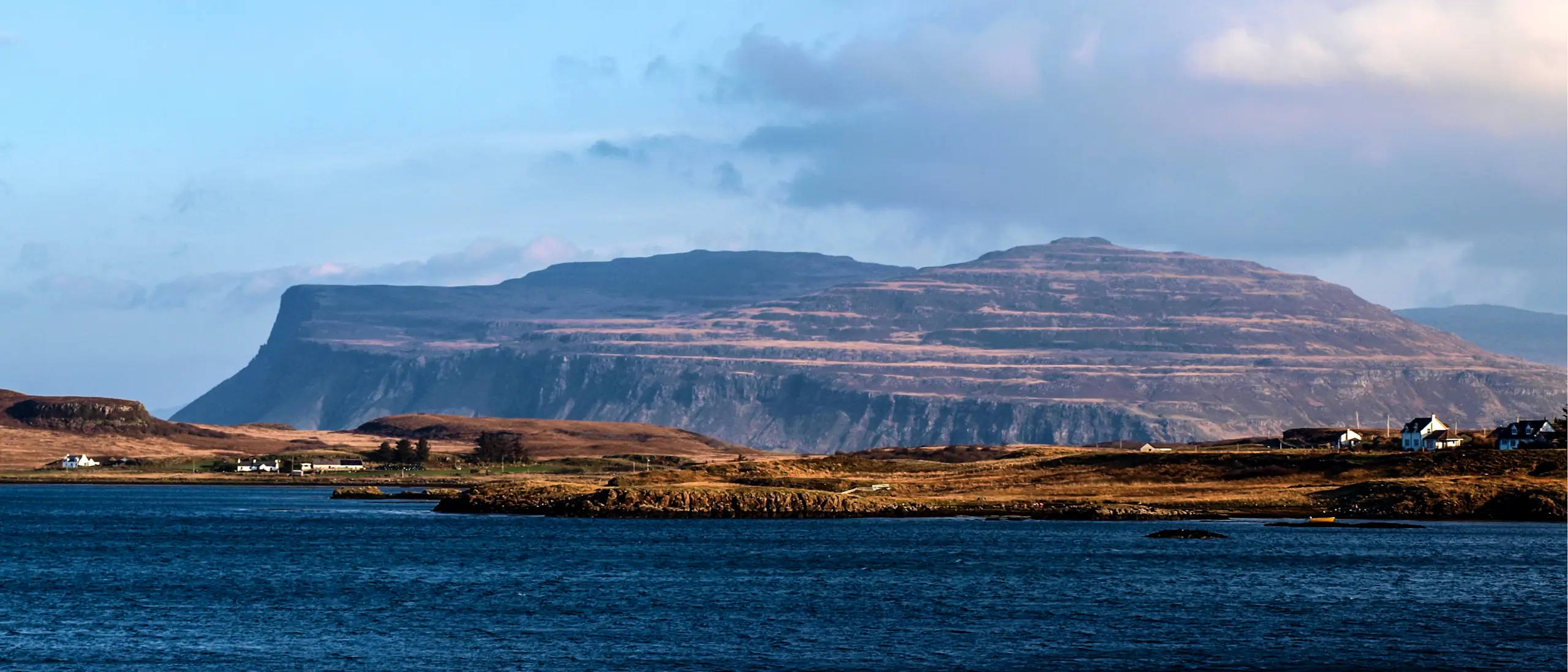 Looking north from the anchorage