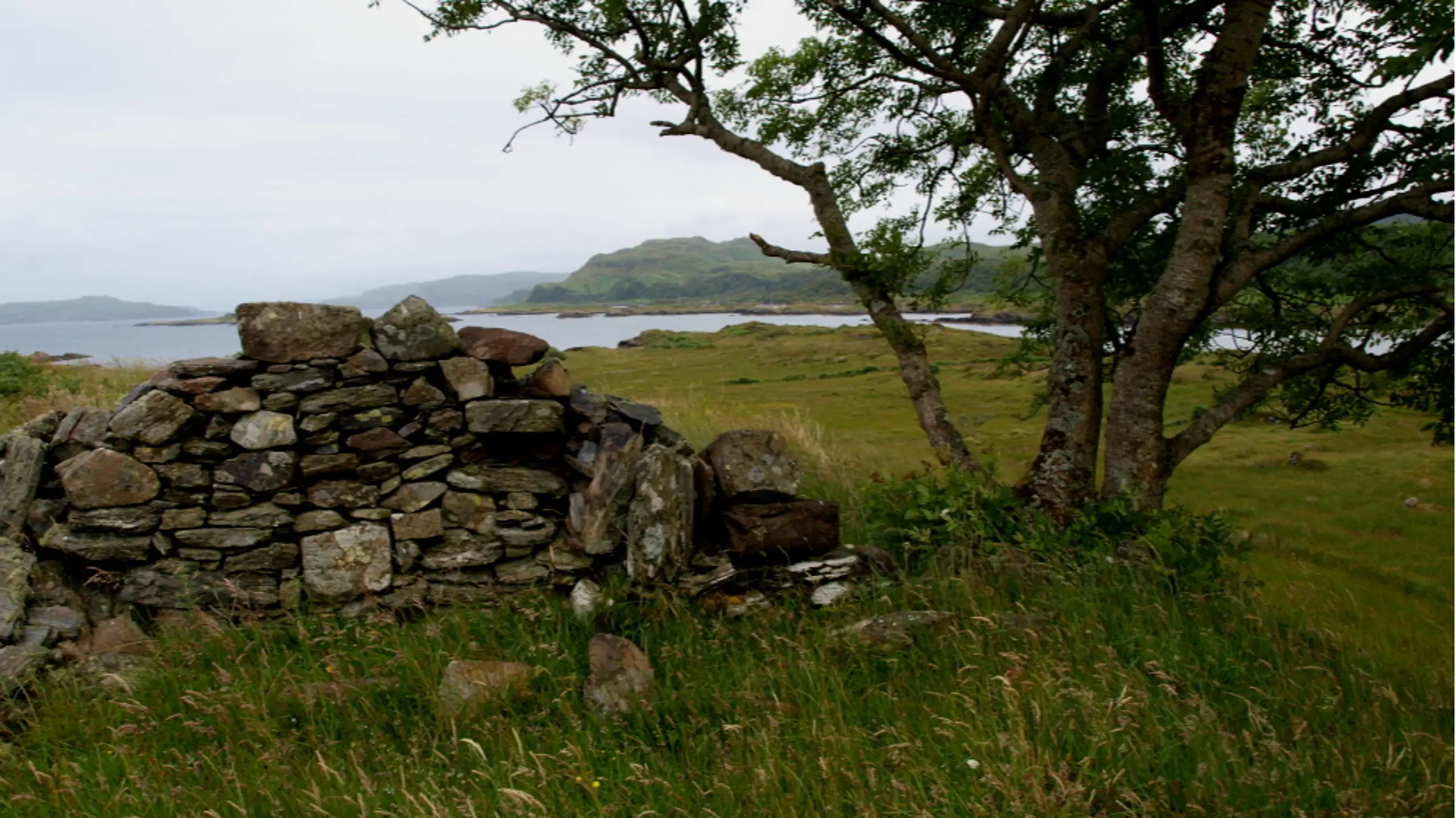 The remains of the castle