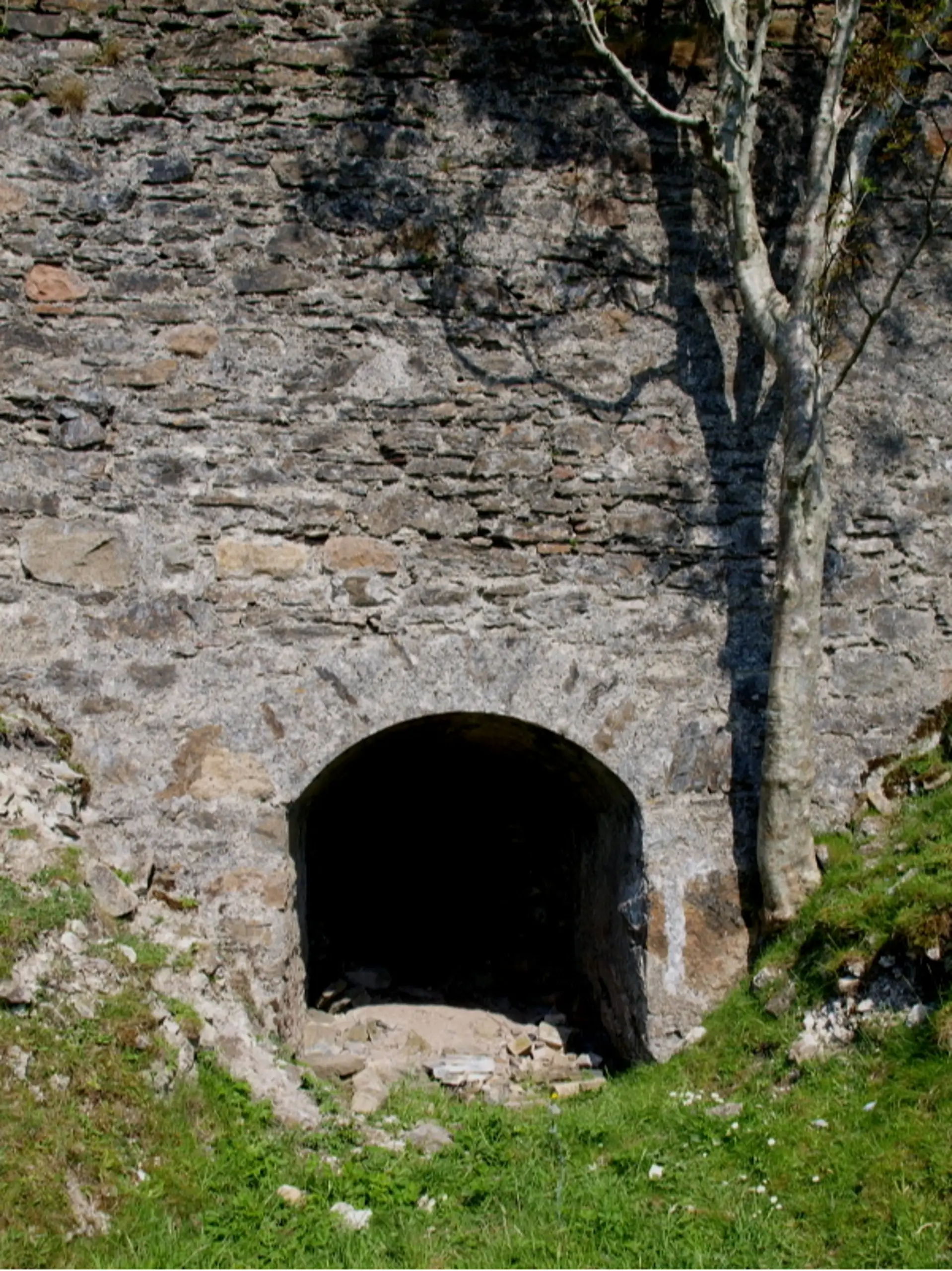 An old lime kiln