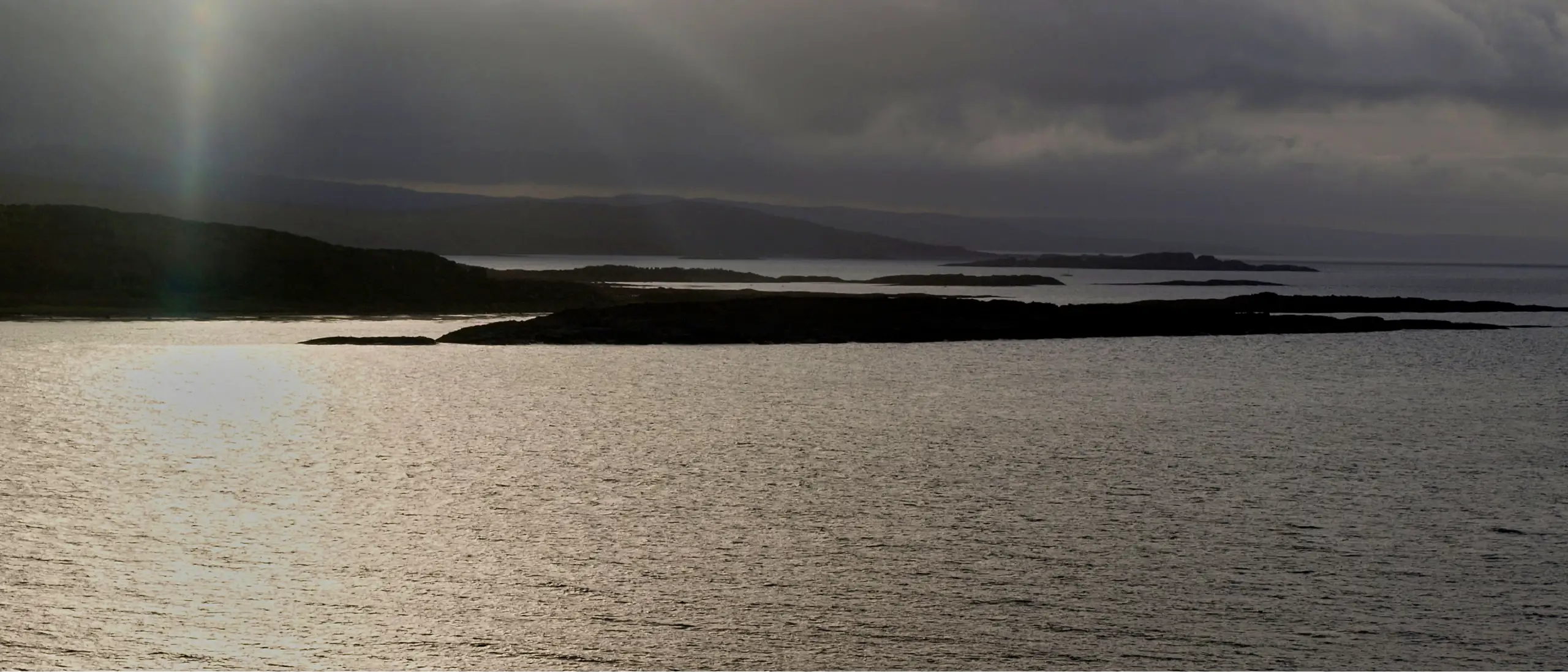 Looking towards the entrance to Loch Sween
