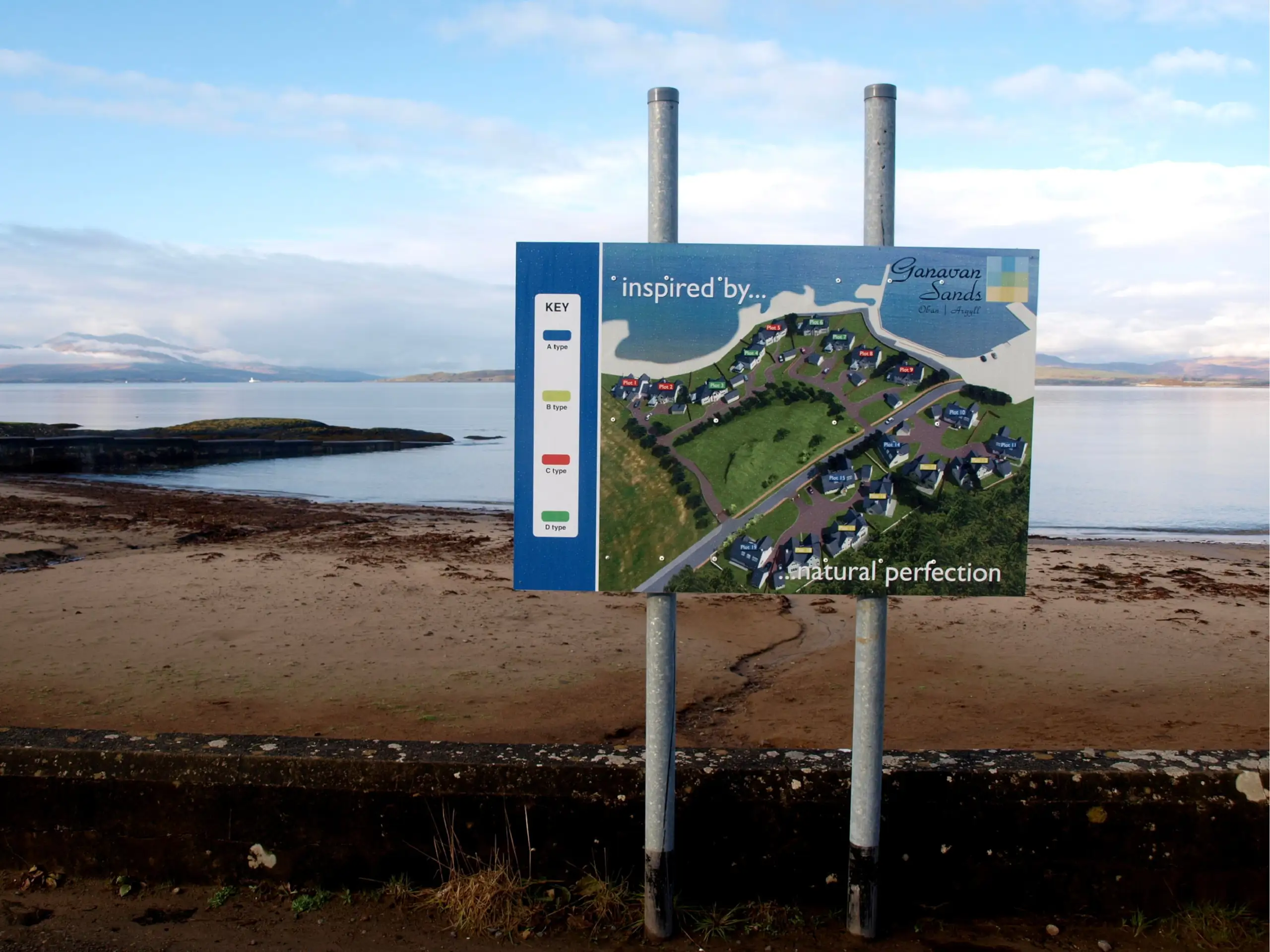 Looking down the Firth of Lorne