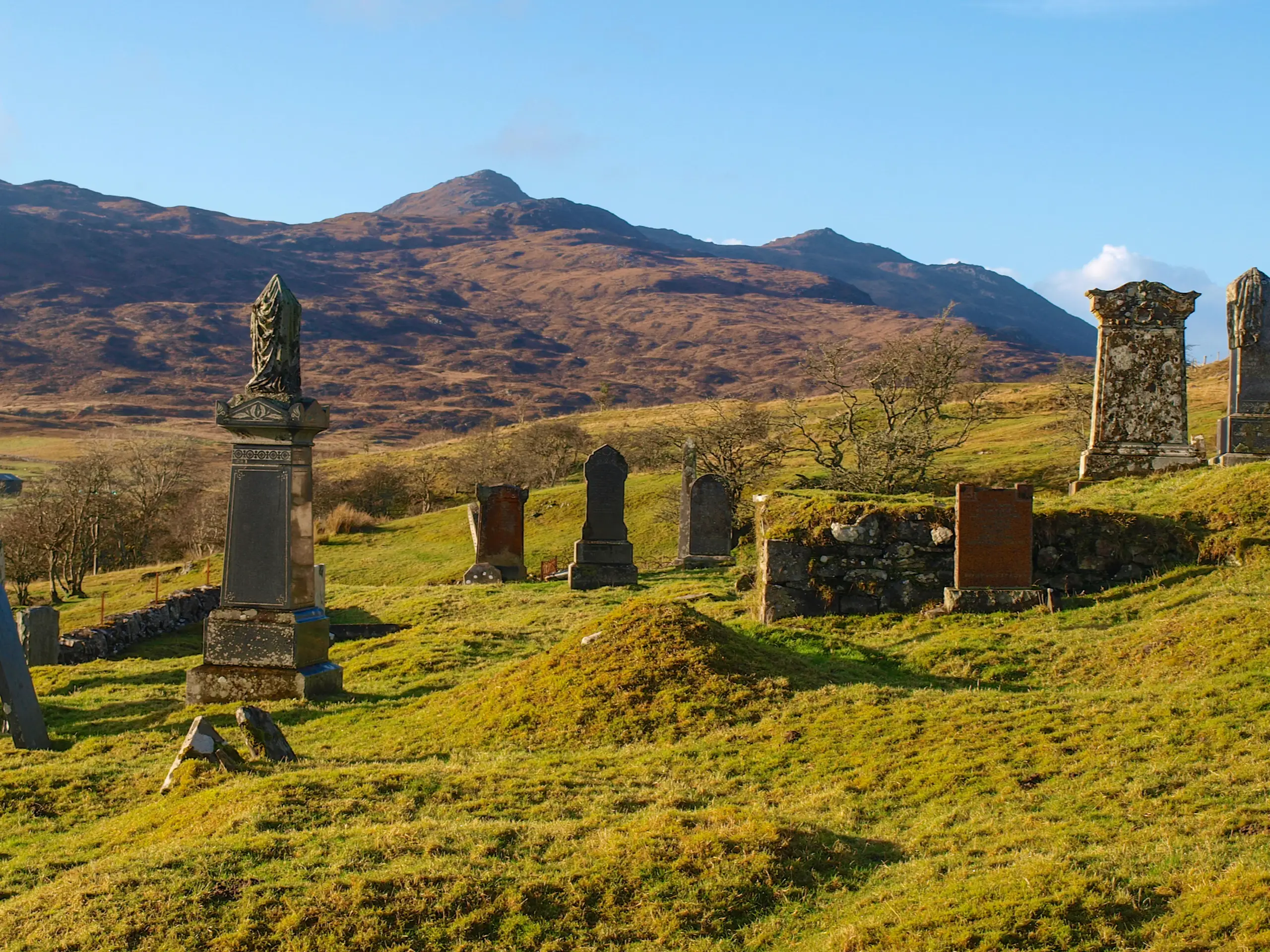 The graveyard with a view