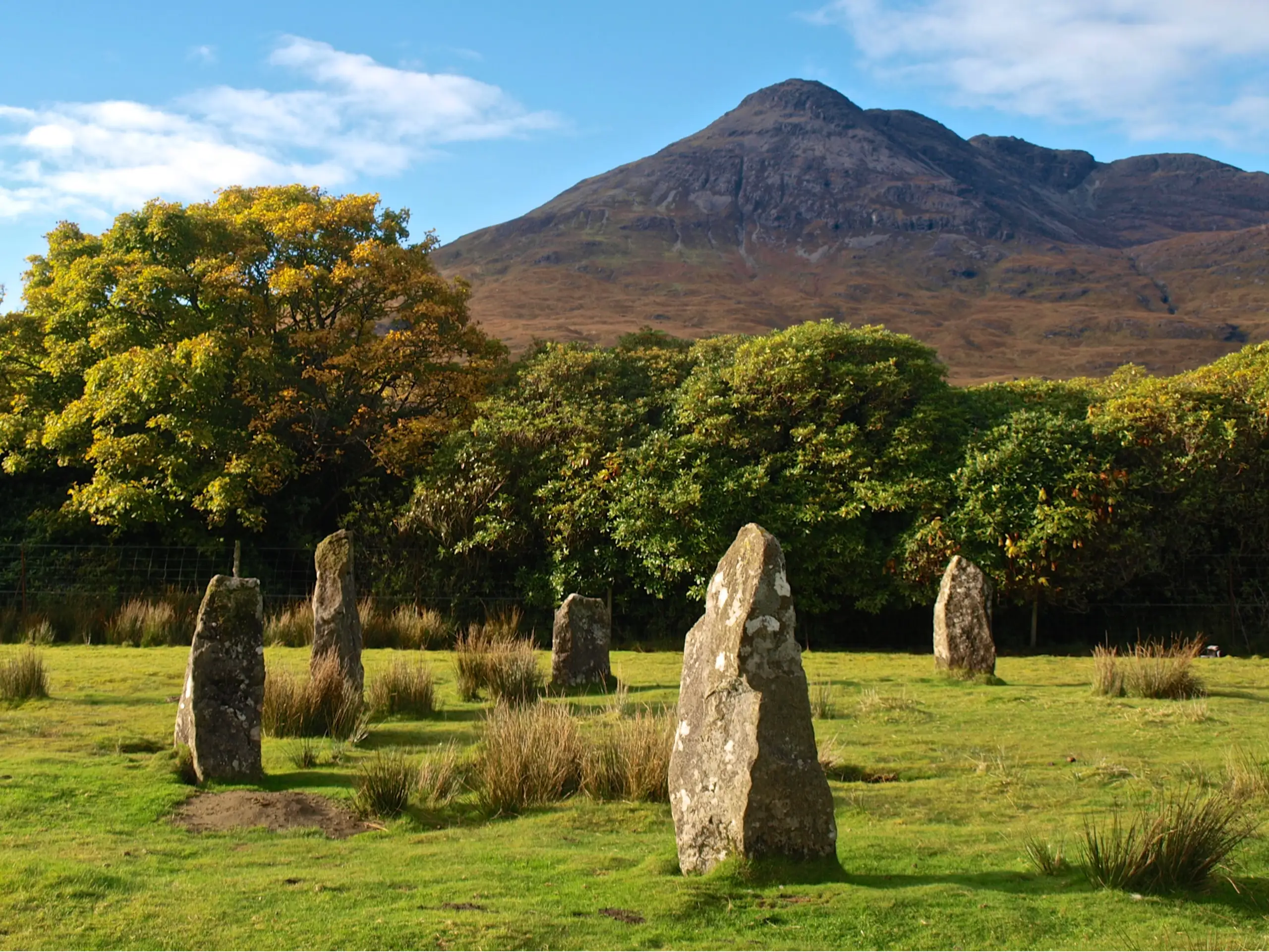 The stone circle