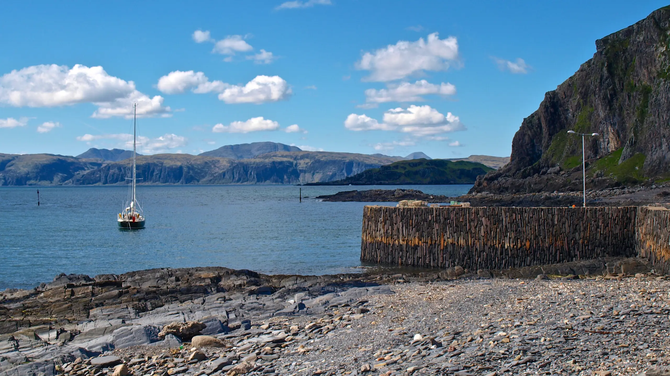 The anchorage, Mull beyond