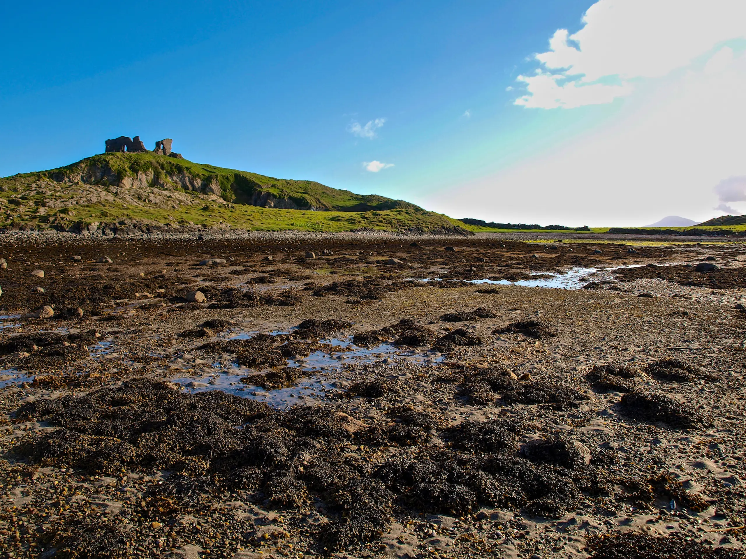 The castle from the shore