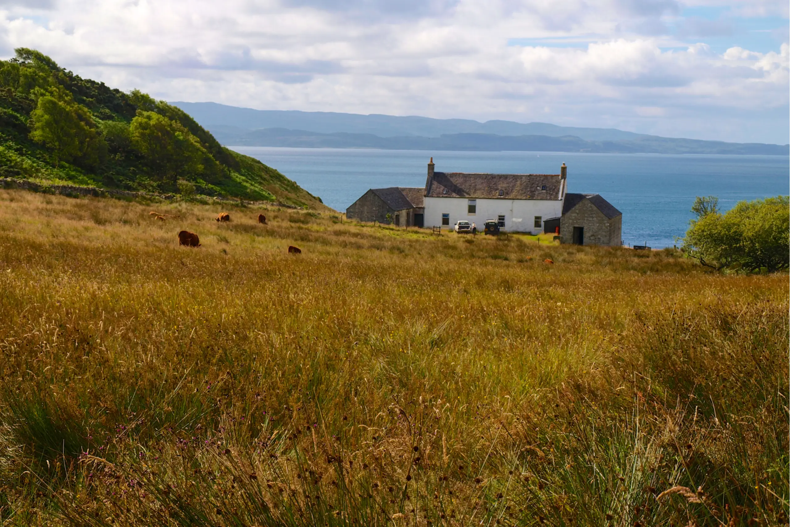 Looking down the Sound of Jura with Barnhill
