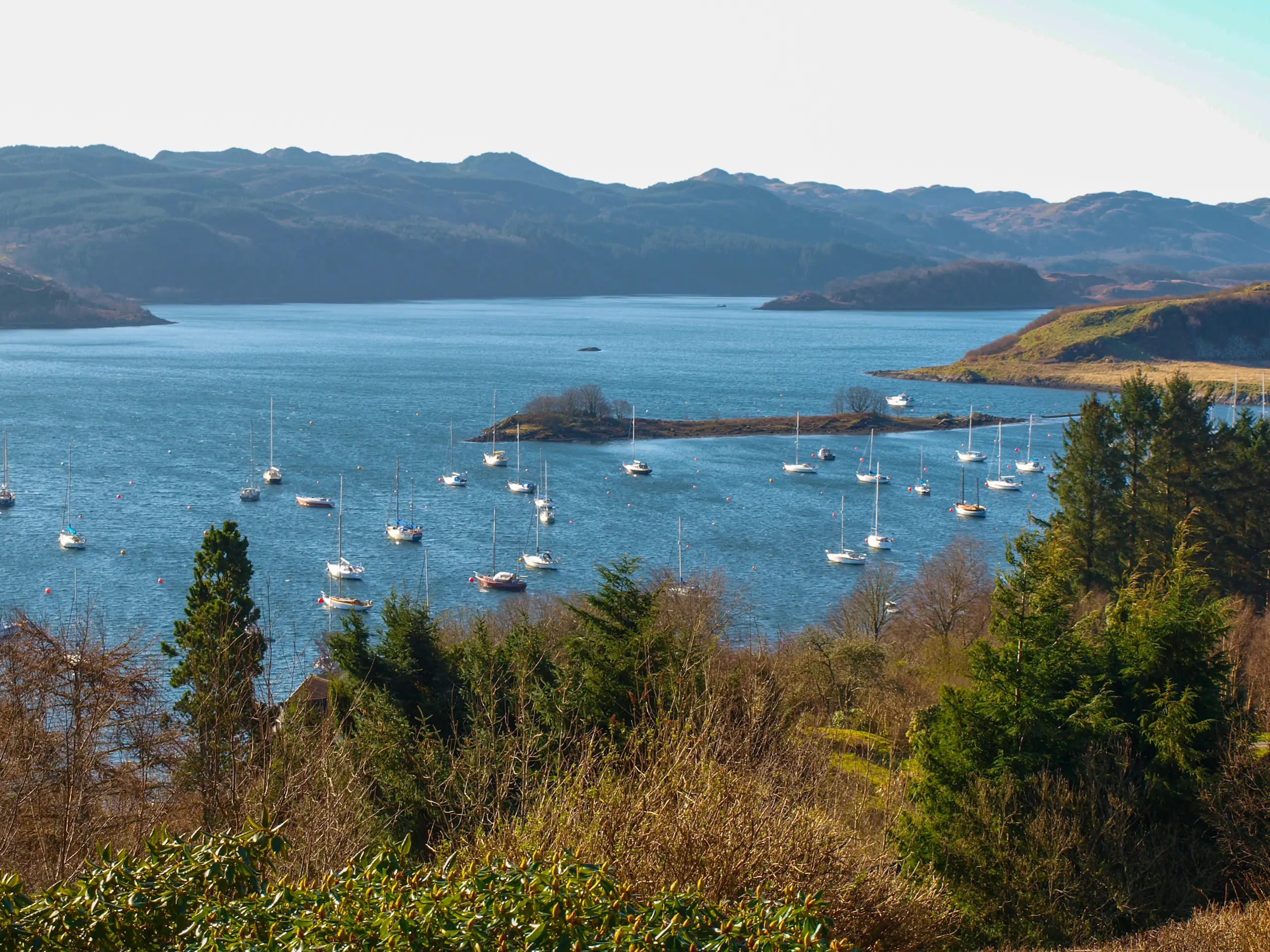 The Ardfern Yacht Centre moorings