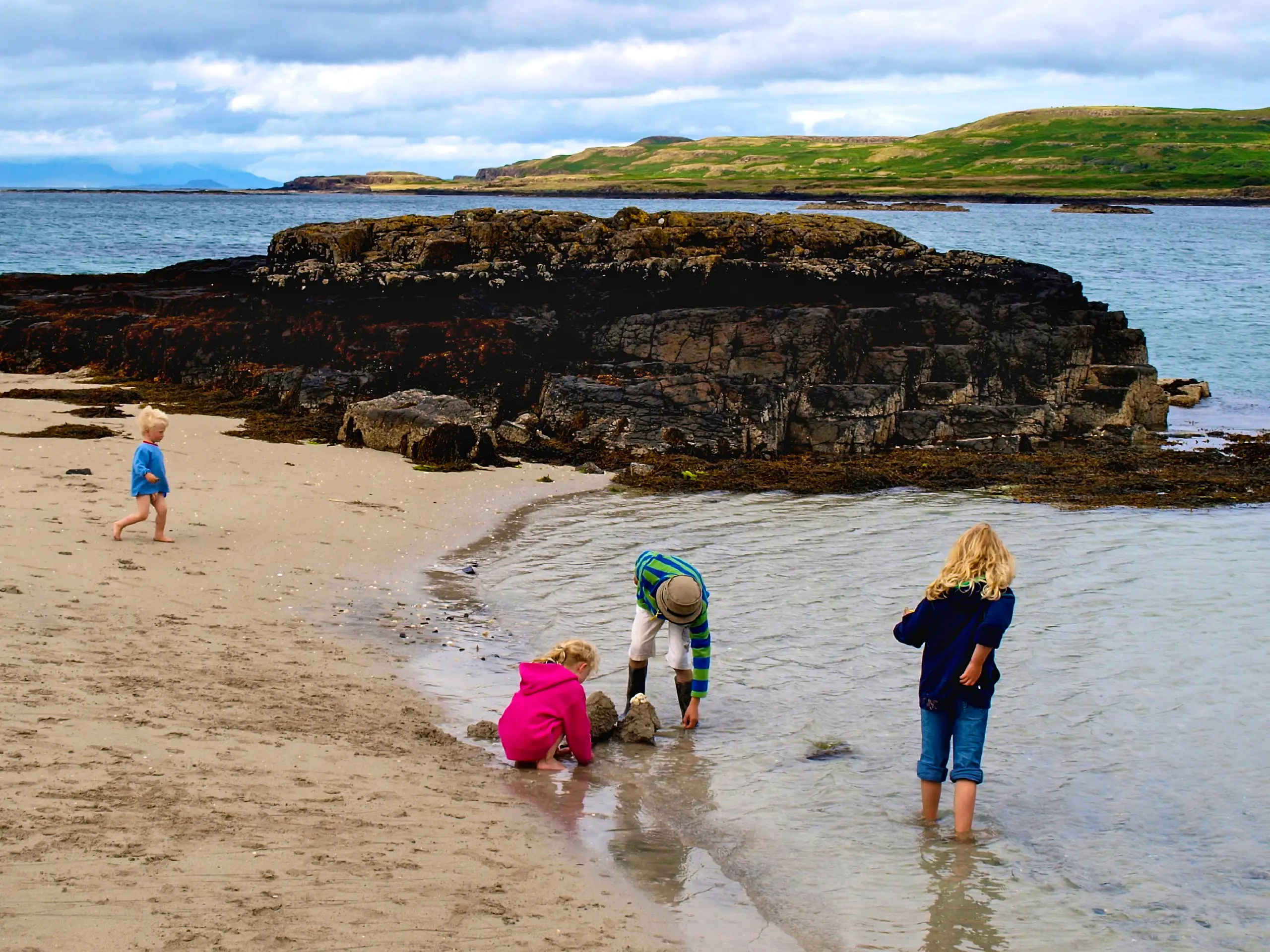 More beach activity