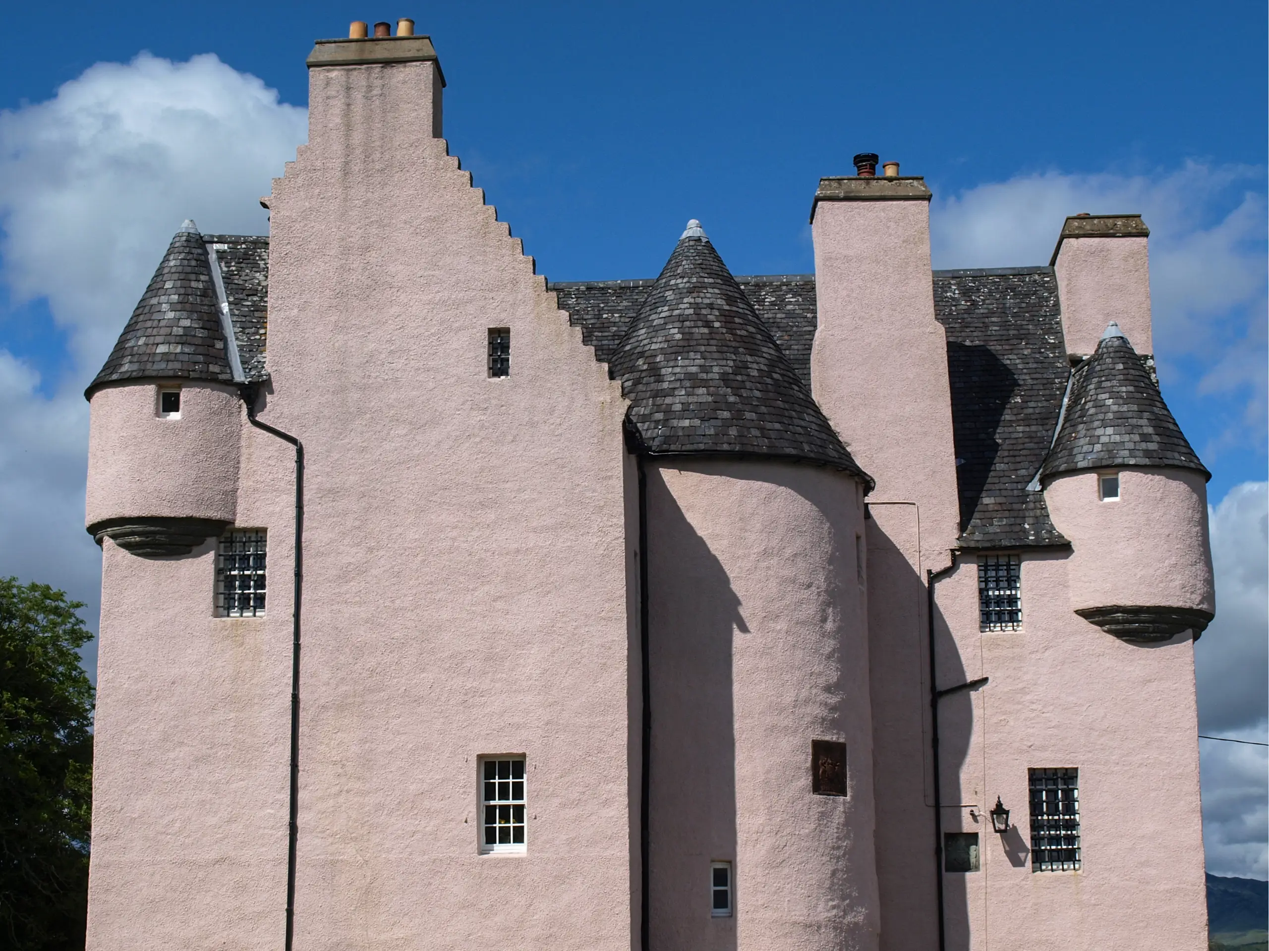 A profusion of turrets and chimneys