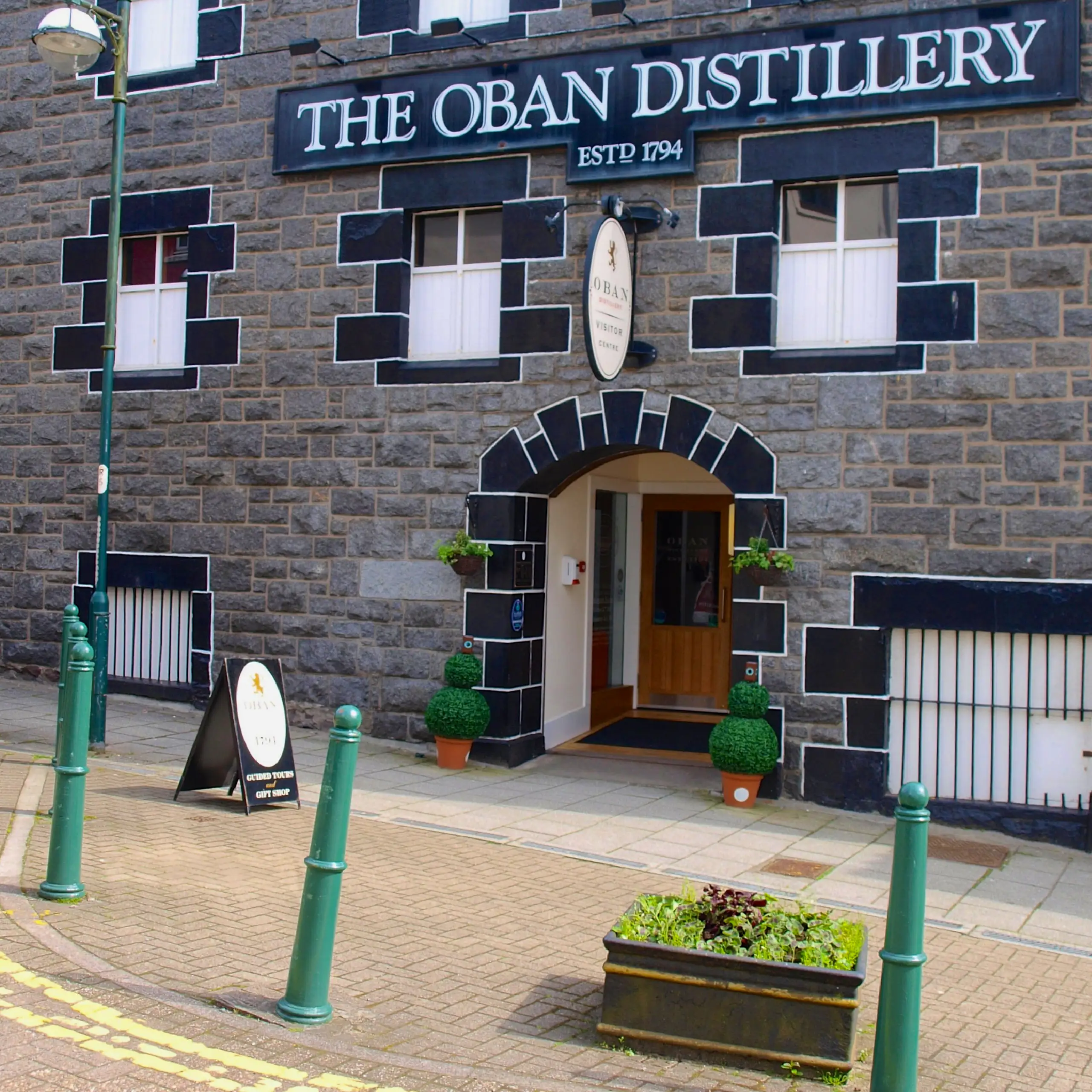 The Oban distillery