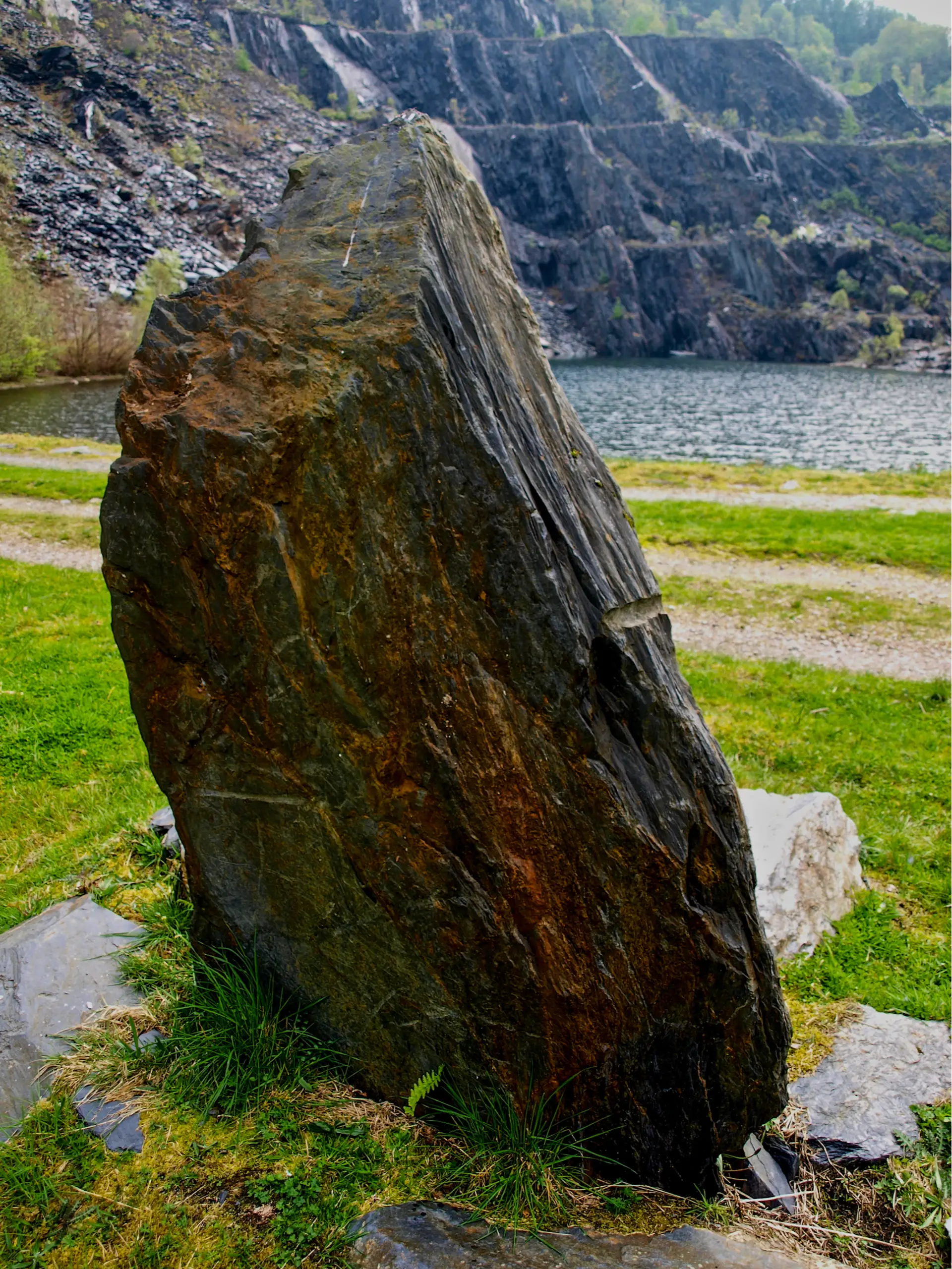 A mighty chunk of slate