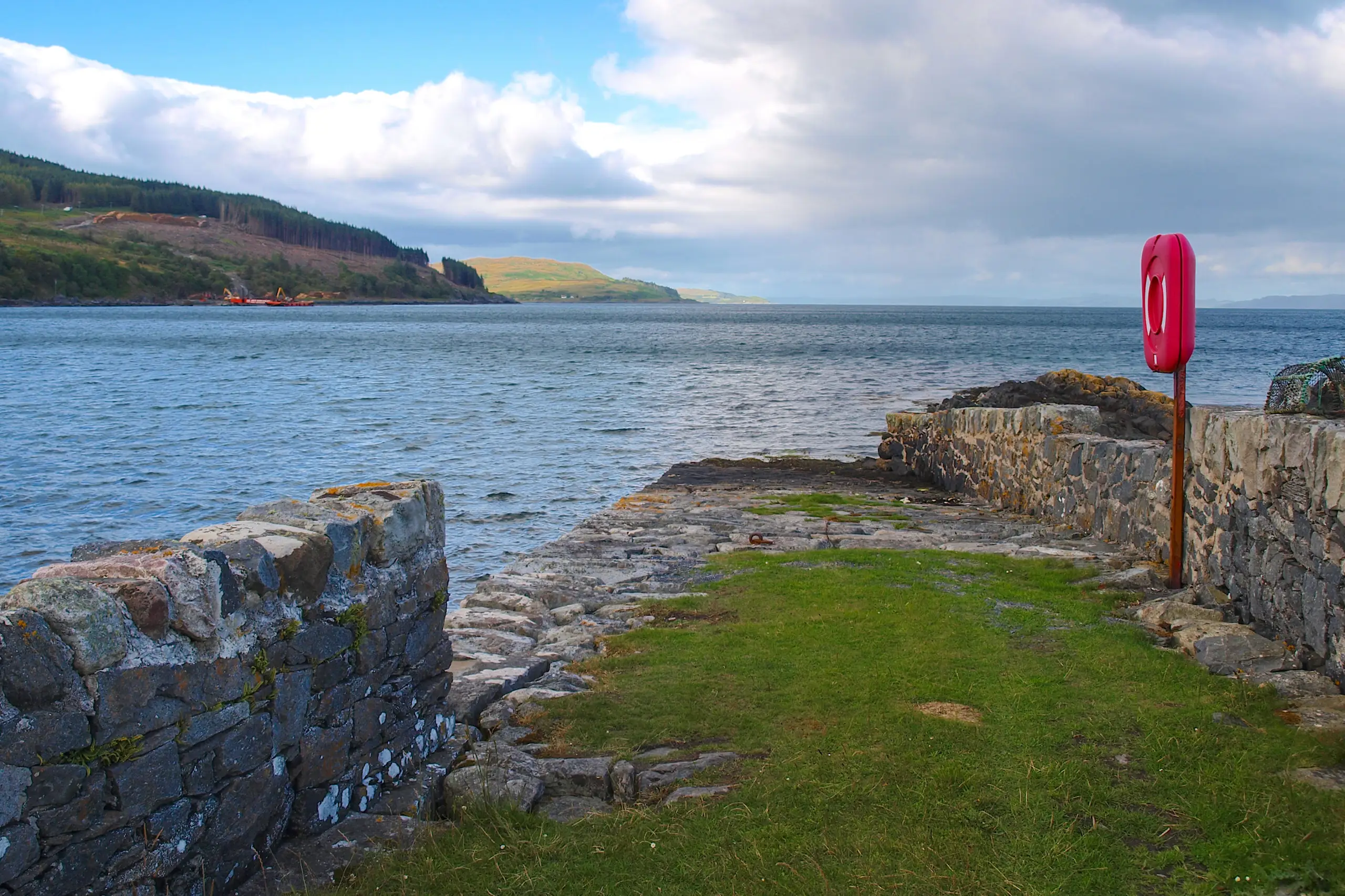 Slipway and bay