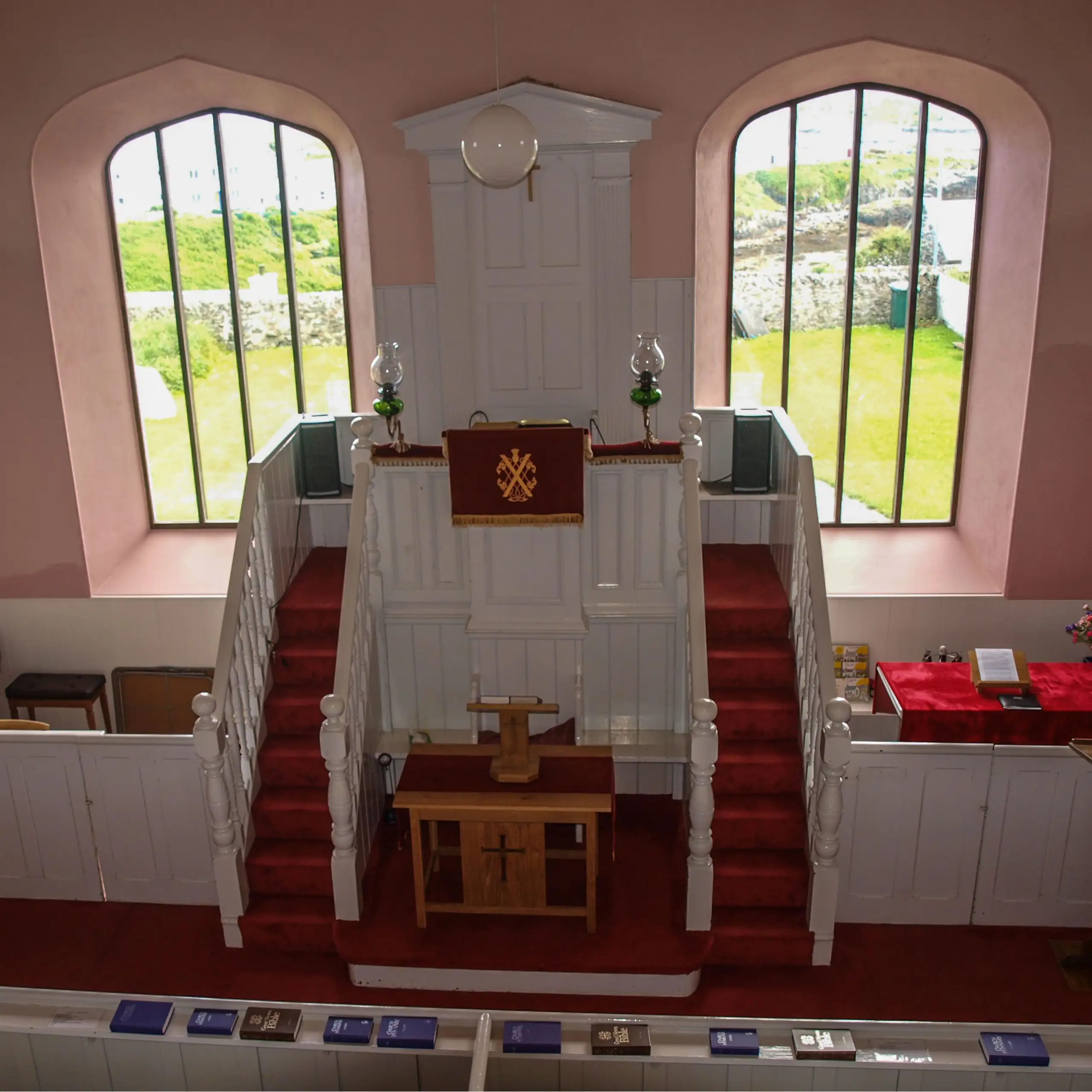 Inside the Telford Church