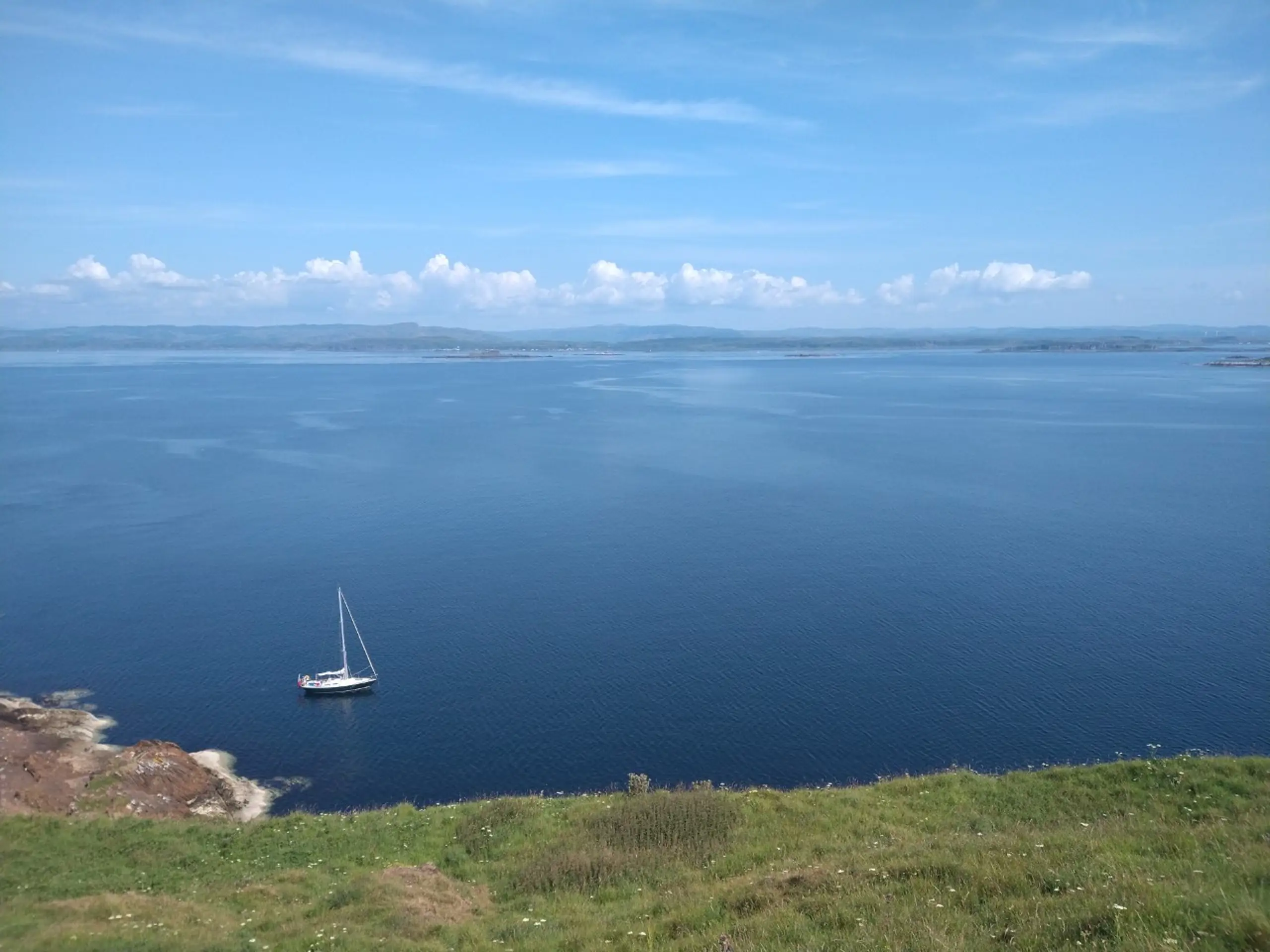 The anchorage off Dun Chonnuill