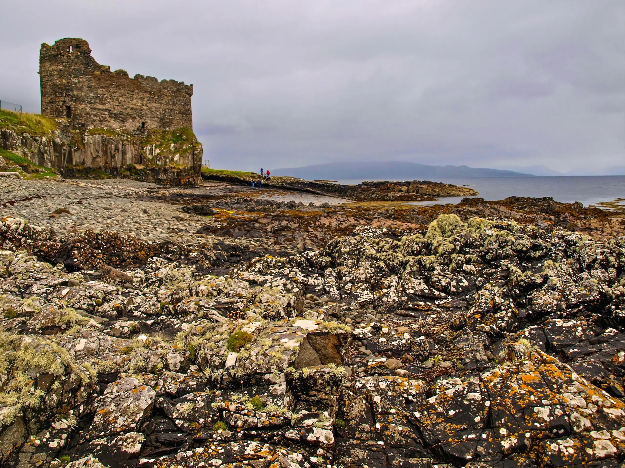 The castle as it was