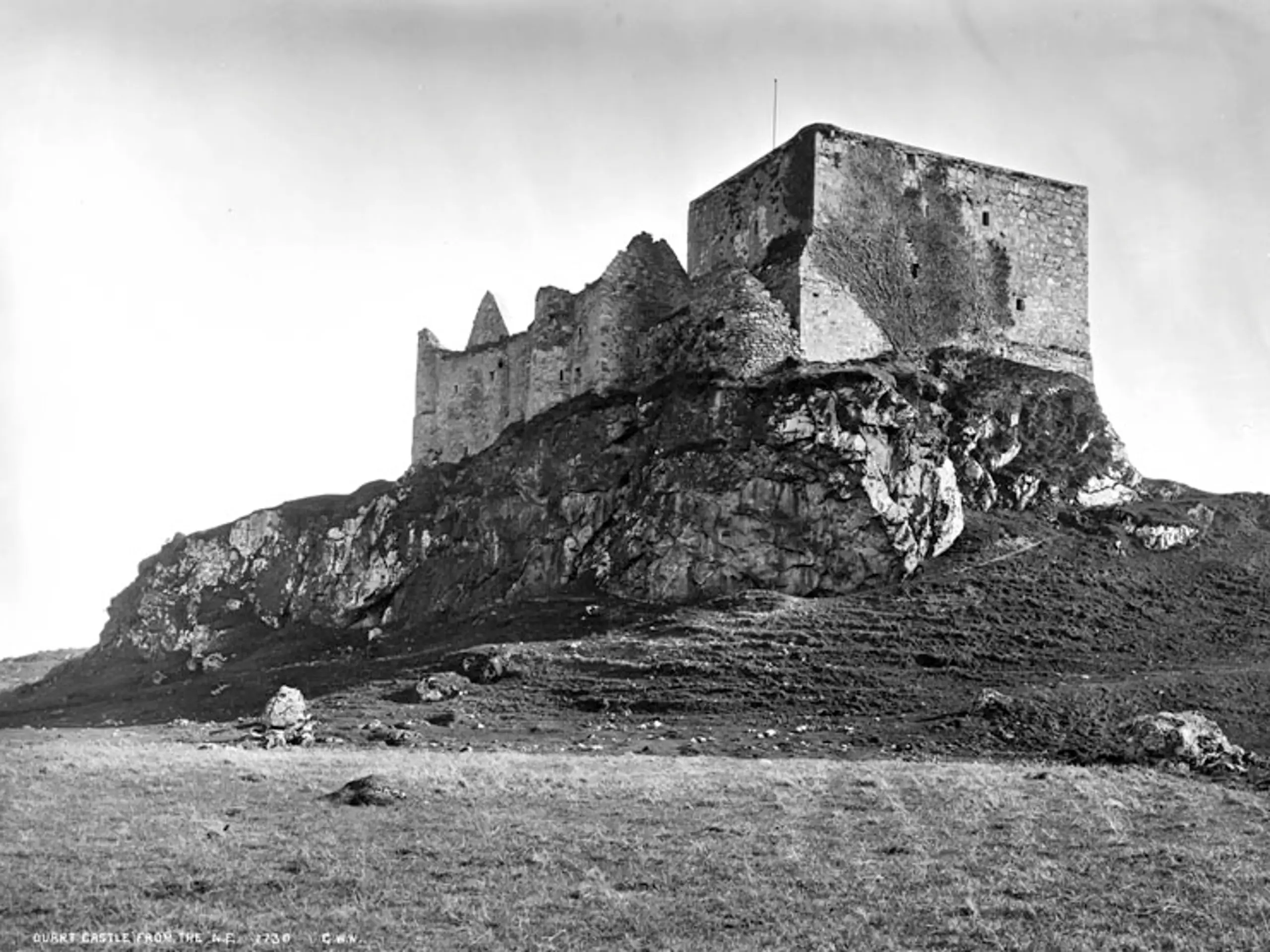 Duart Castle before the restoration