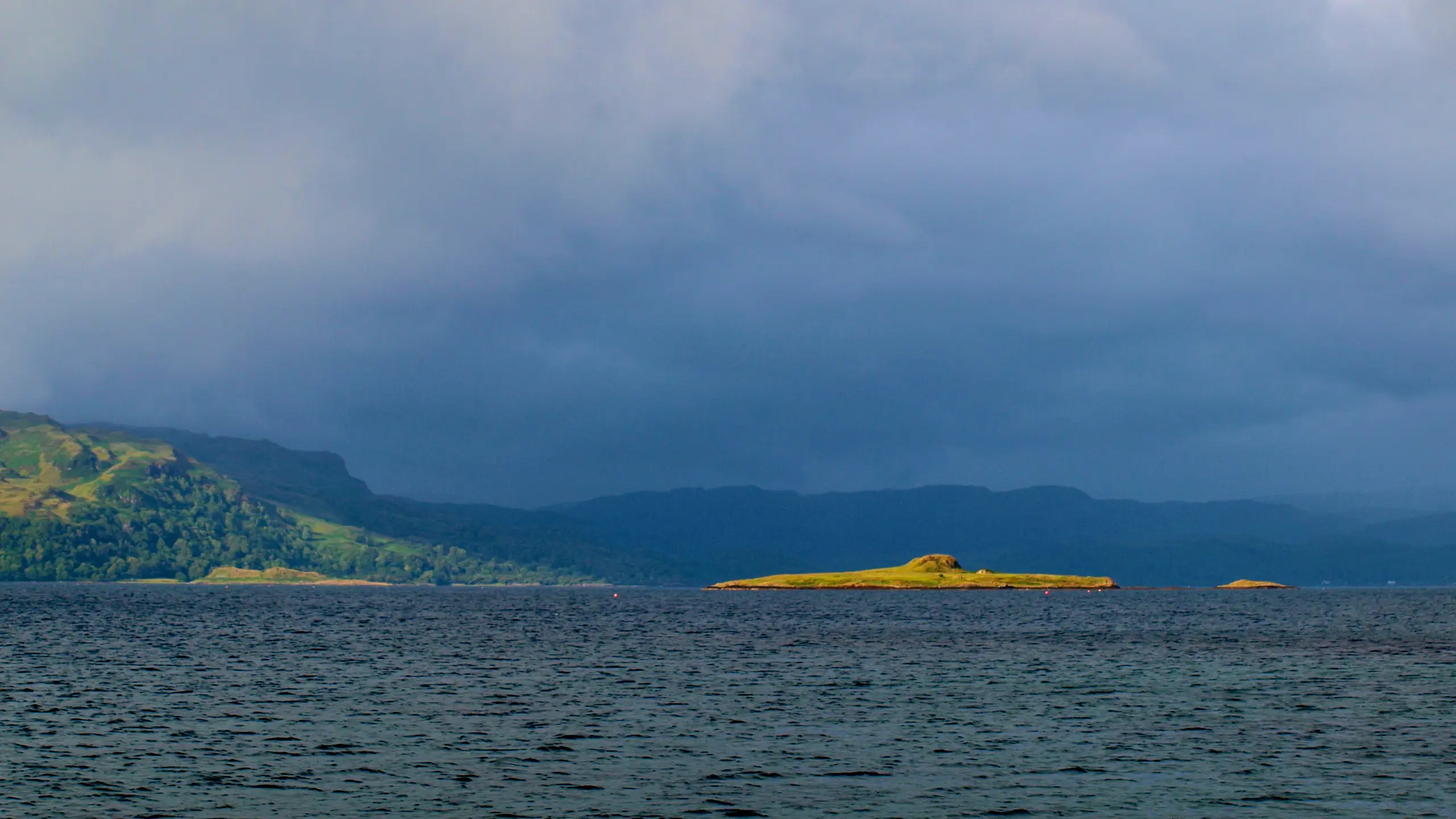 The entrance to Loch Melfort