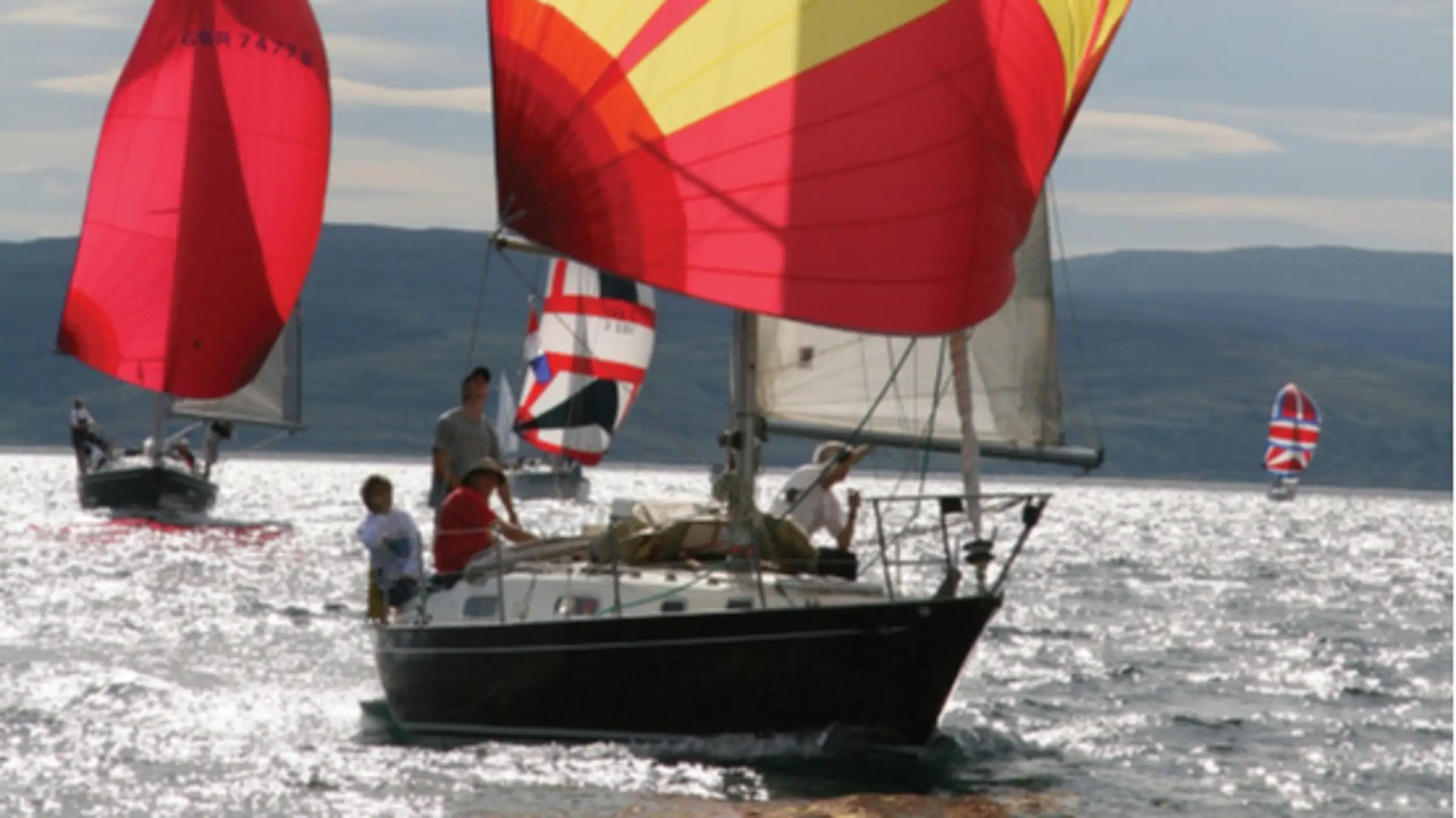 Calypso on the Round Mull race