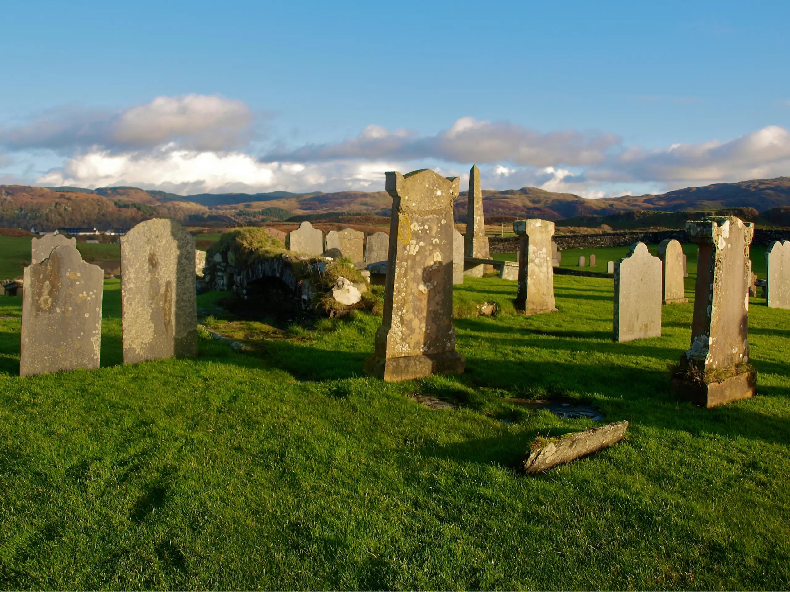 Kilbrandon graveyard