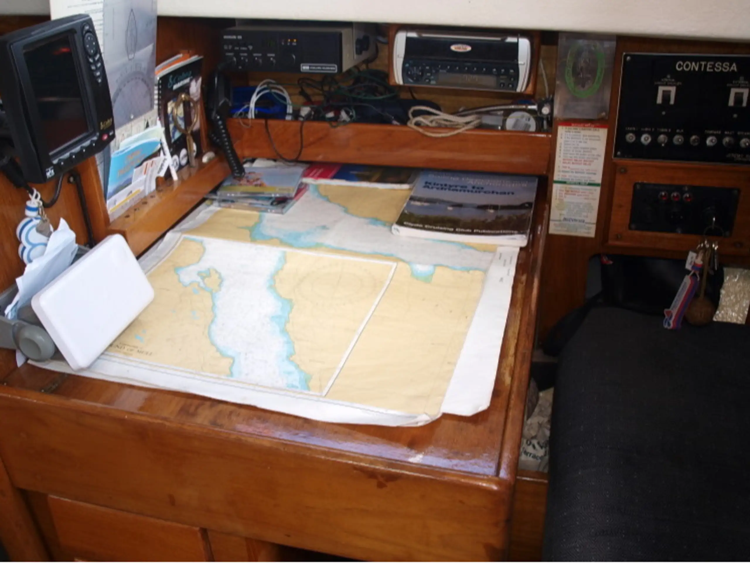 Even these days there is no alternative to a decent sized chart table, if for nothing else than putting stuff on it