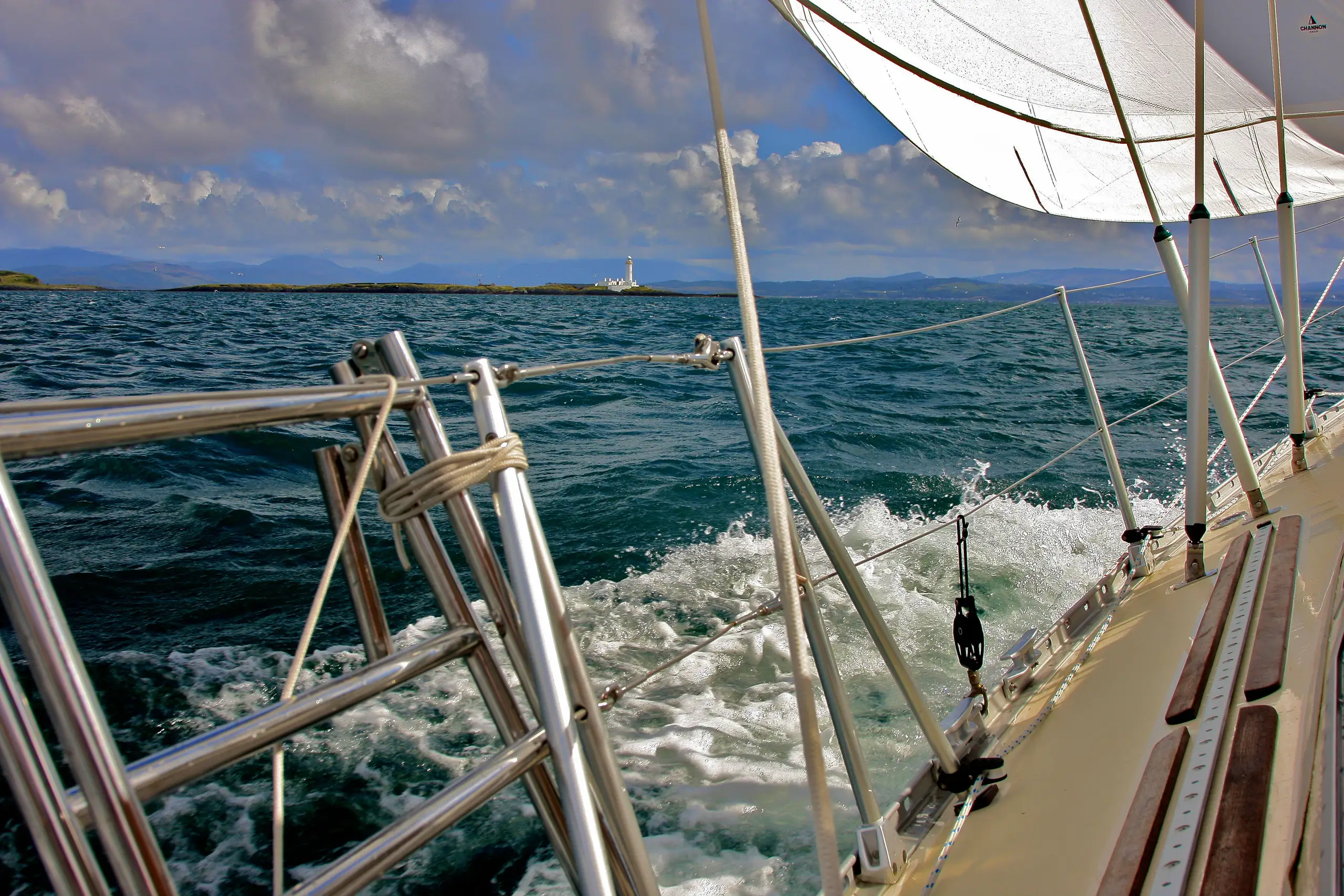 Approaching from the northwest