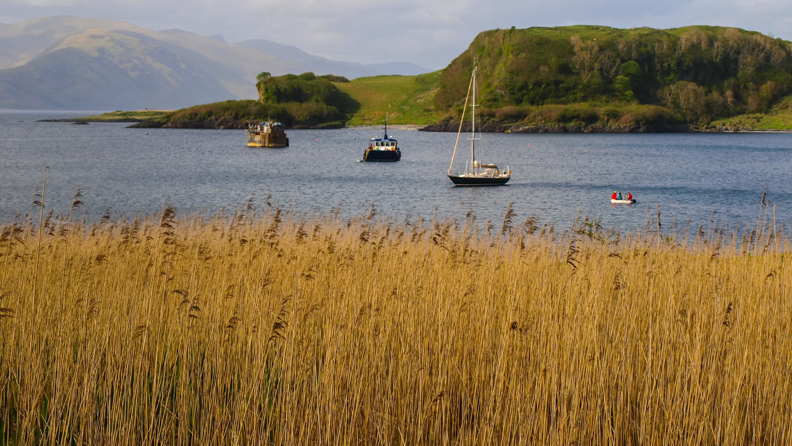 The south anchorage from the south
