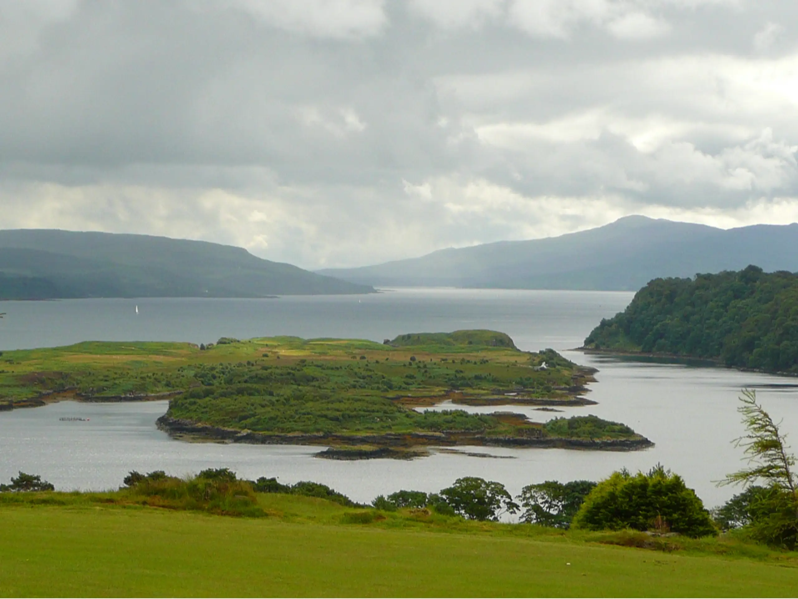 Looking south over Doirlinn