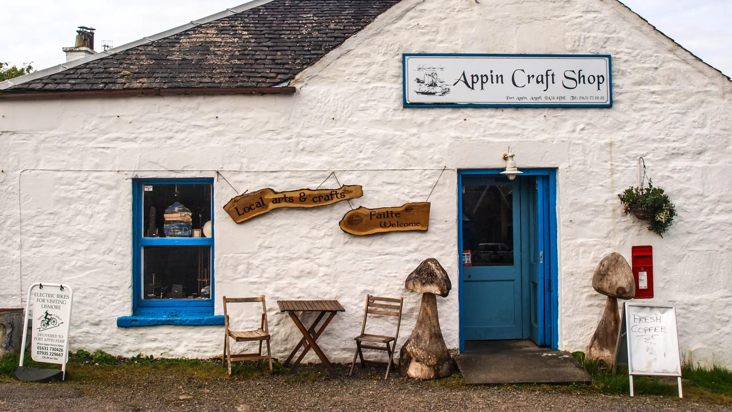 The Appin craft shop
