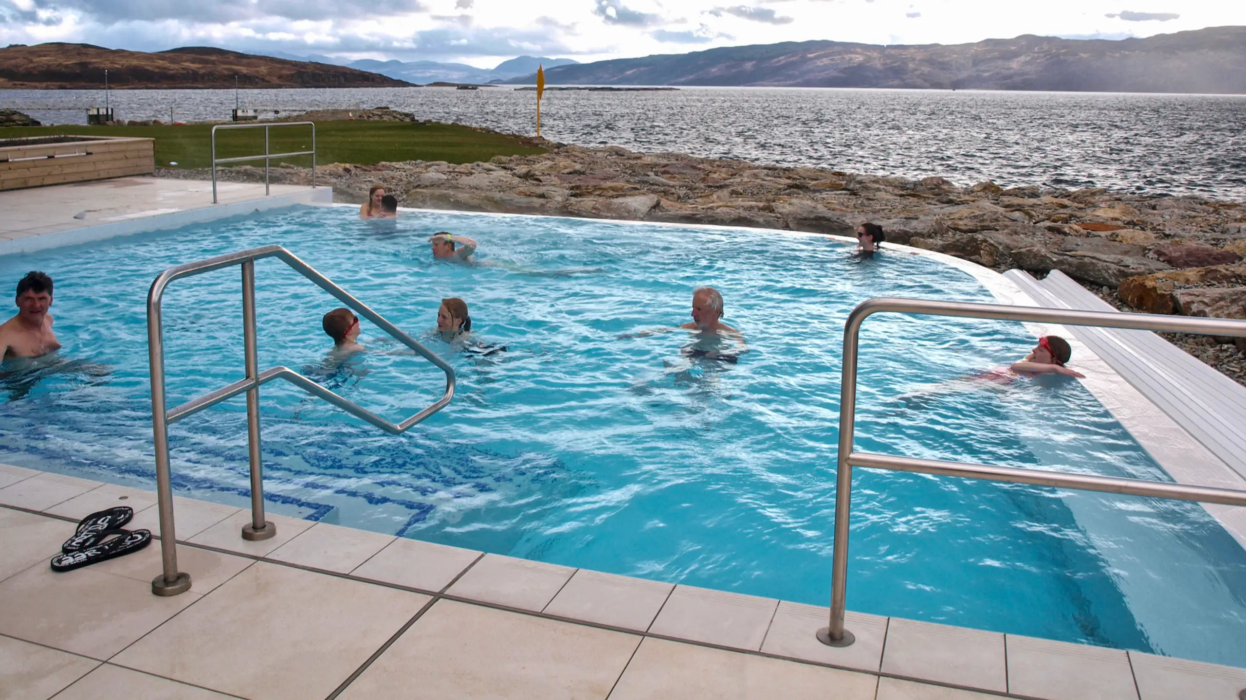 The Portavadie infinity pool