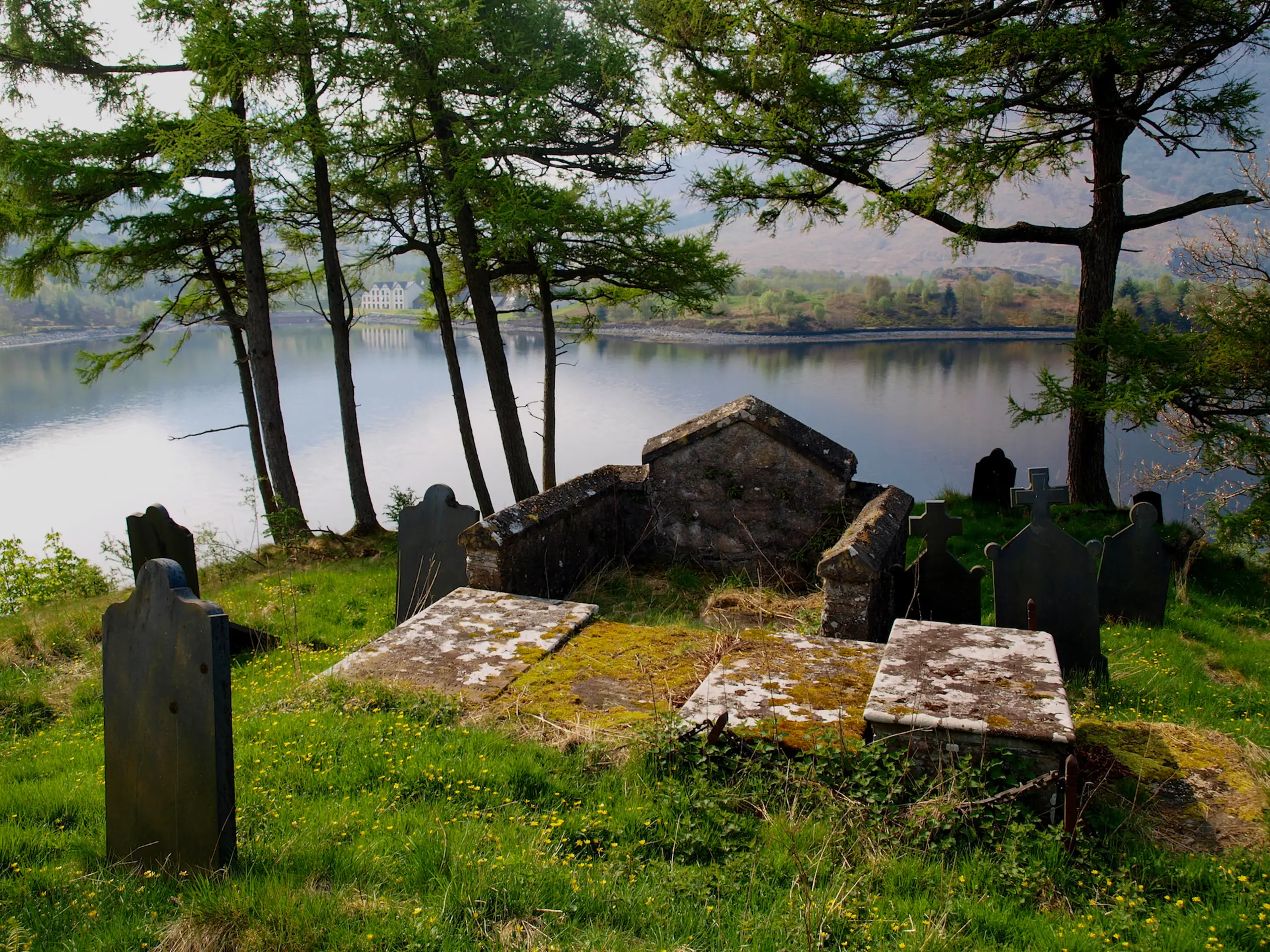 The remains of the chapel