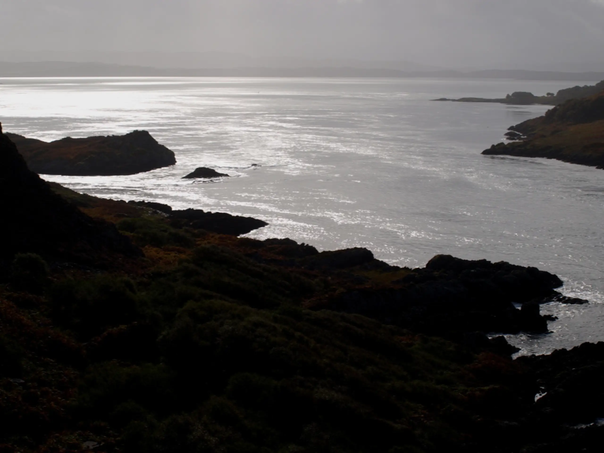 An unsettling view of the tide rushing through Little Corryvreckan