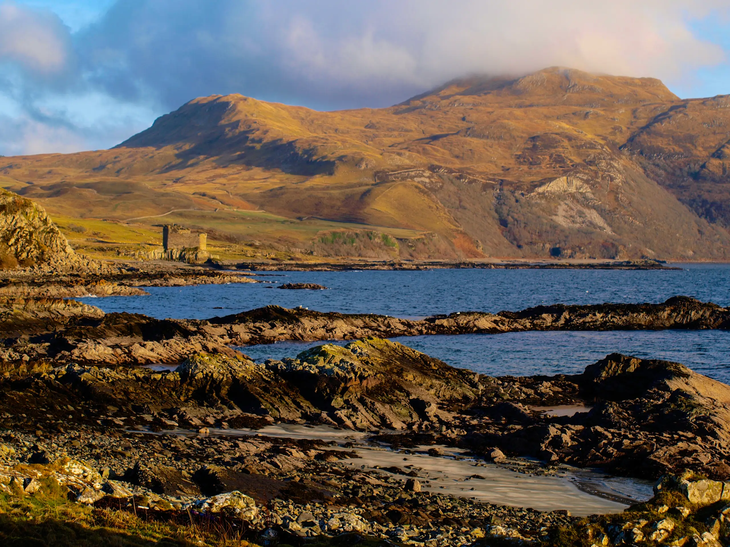 Mingary Castle from the west
