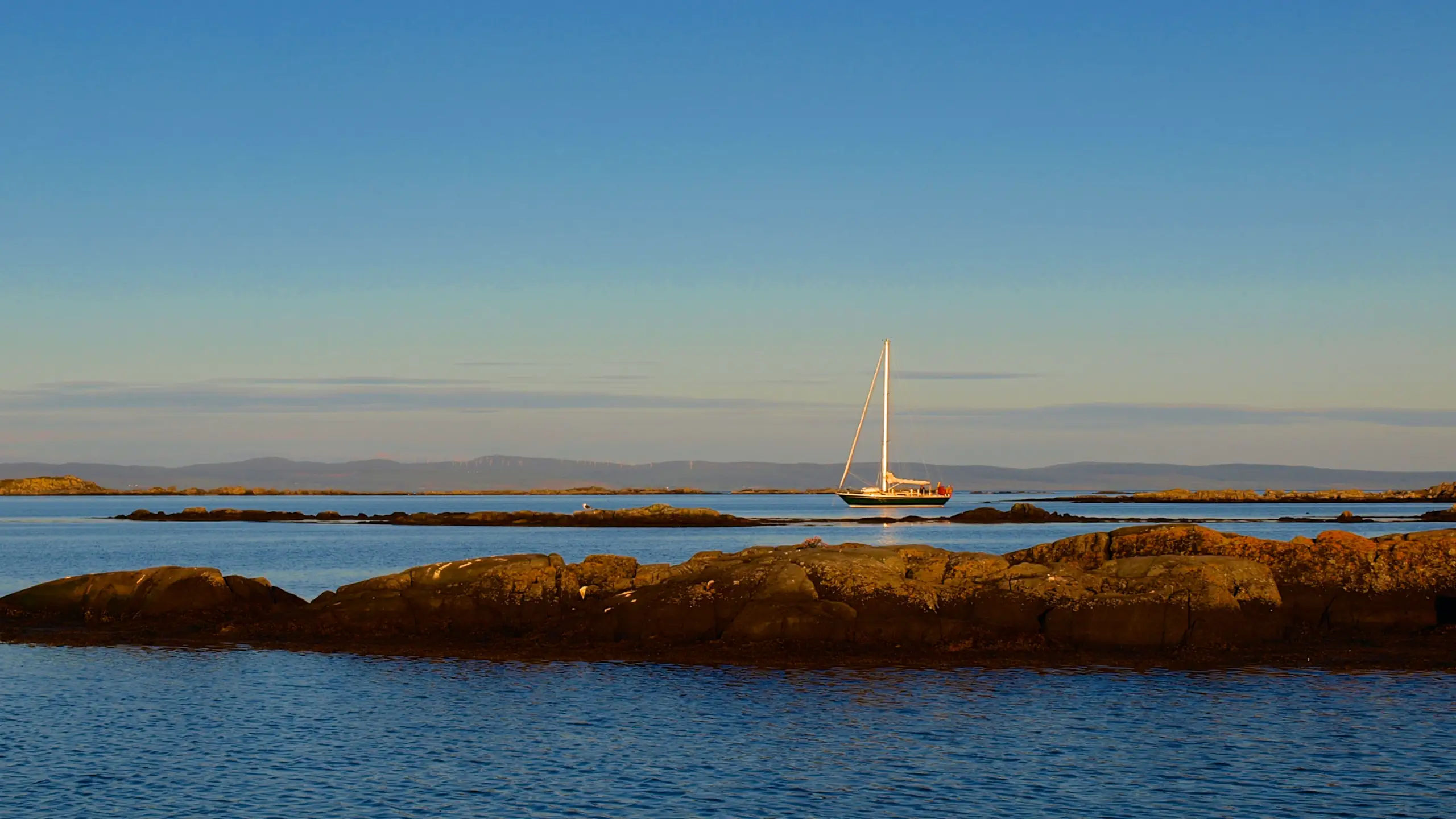 At anchor