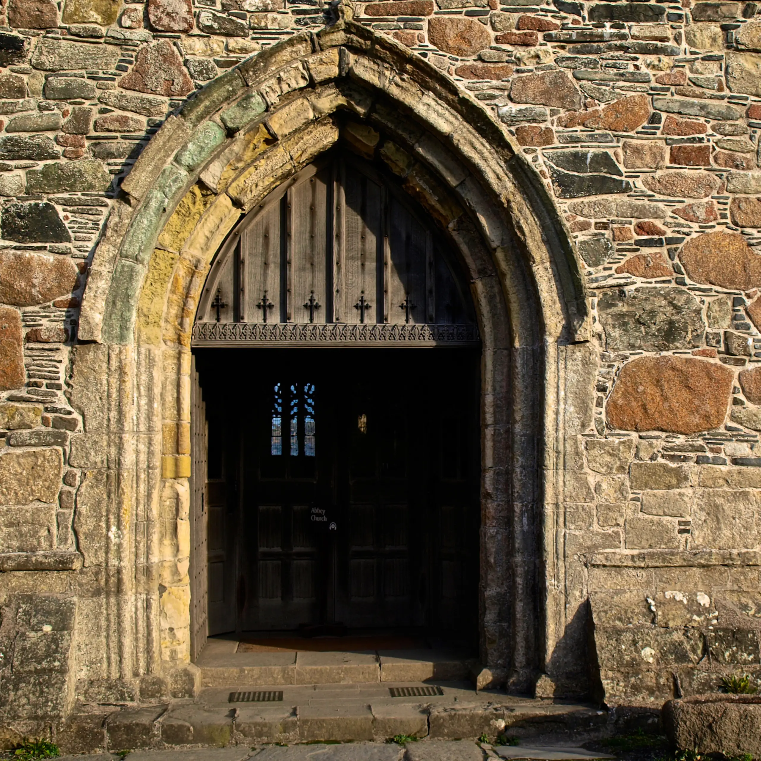 The Gothic doorway, I think Early English