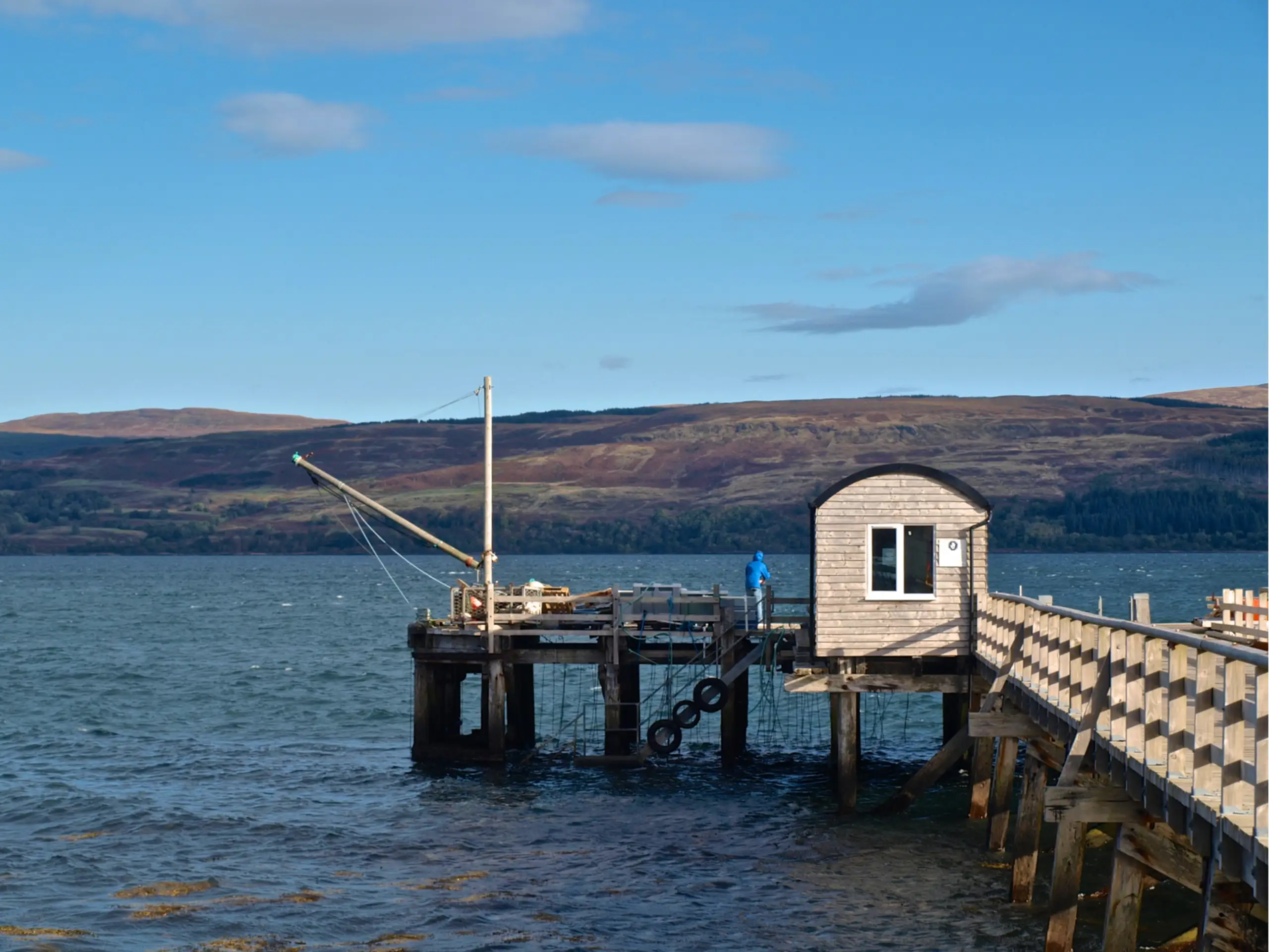 The restored pier