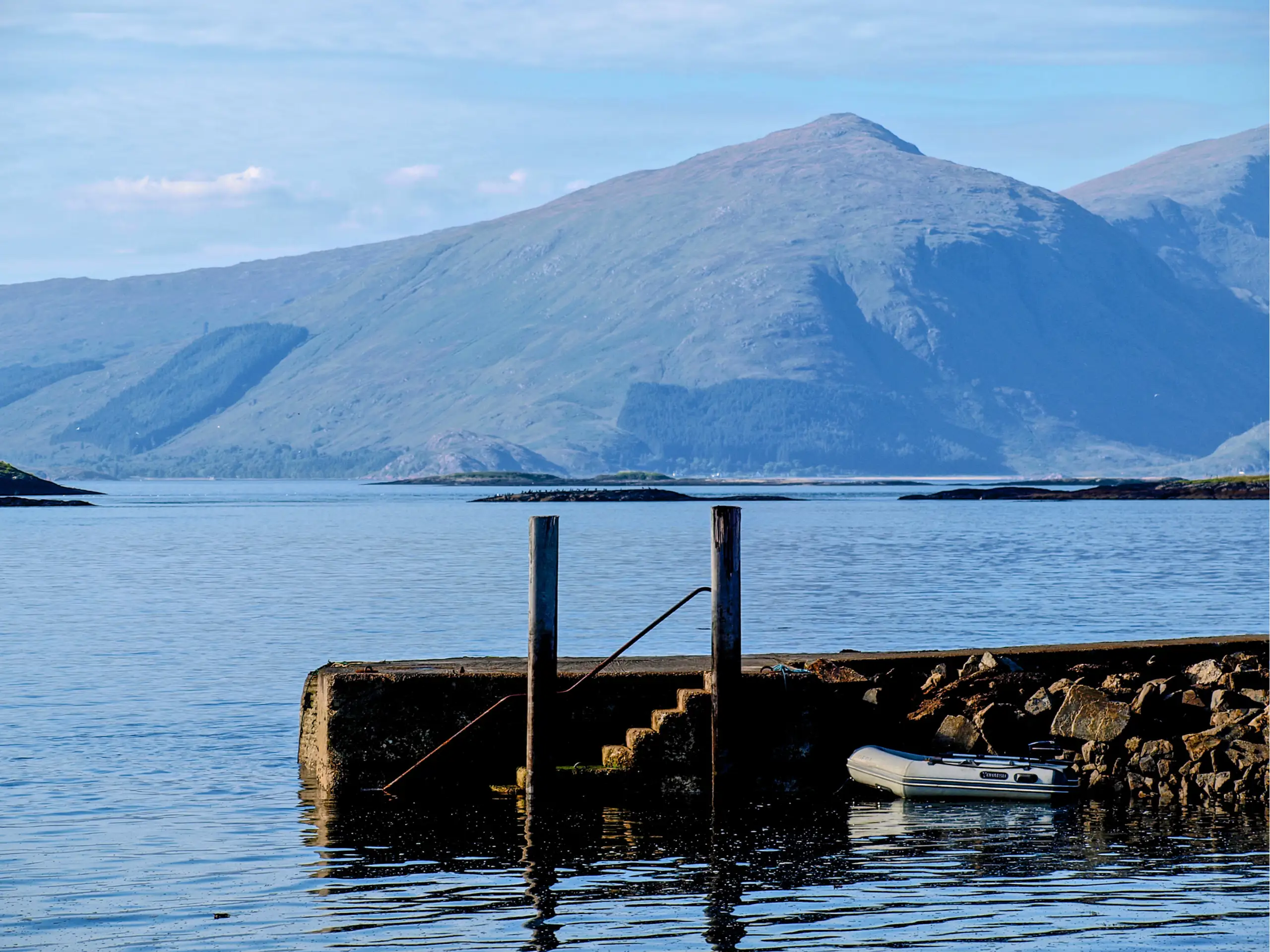 Looking across to Morvern