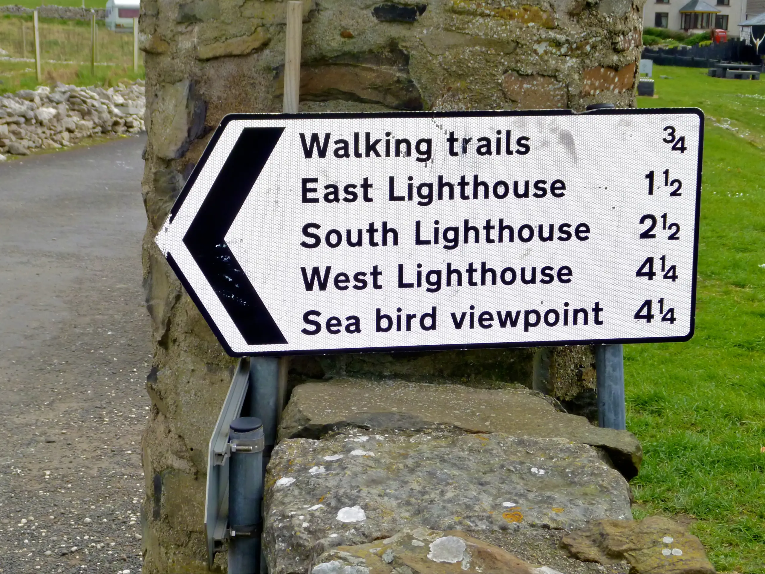 Note all the lighthouses