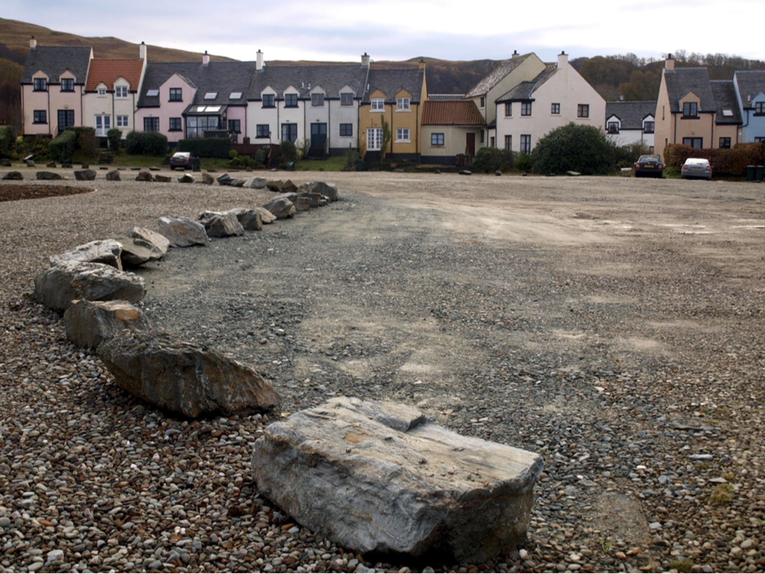The car park