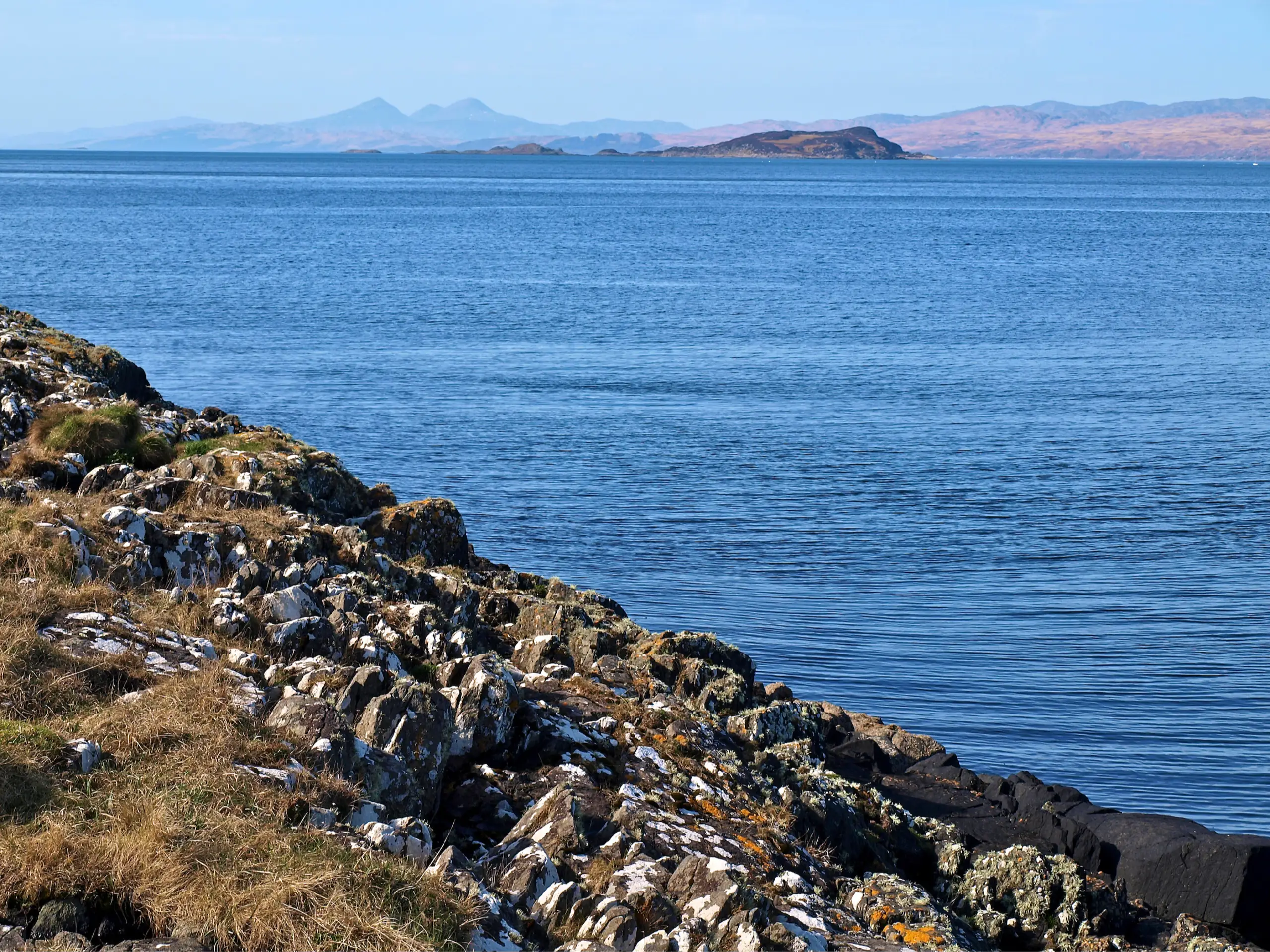 Looking south down the loch towards the Paps of Jura