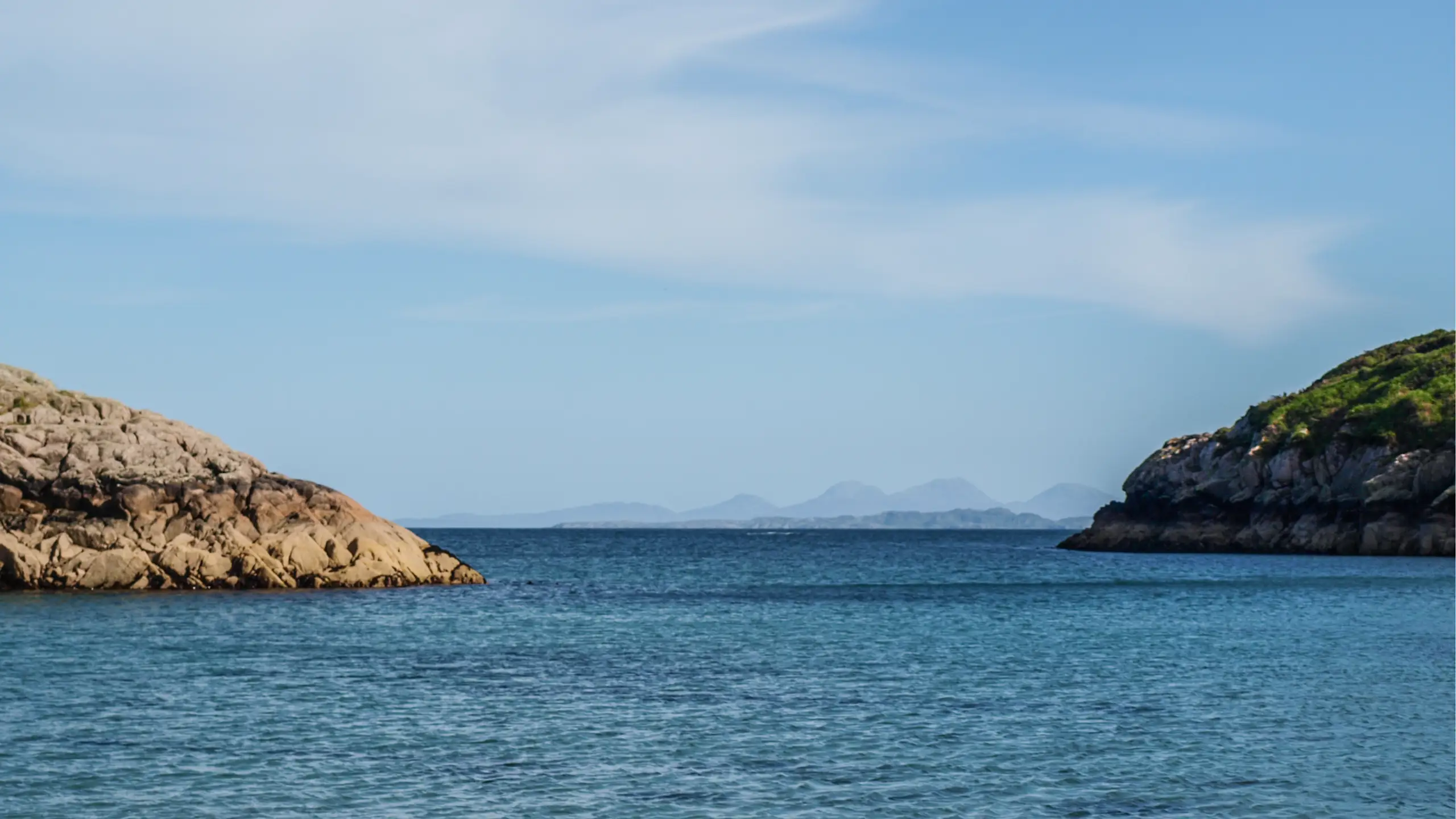 The Paps of Jura from the anchorage