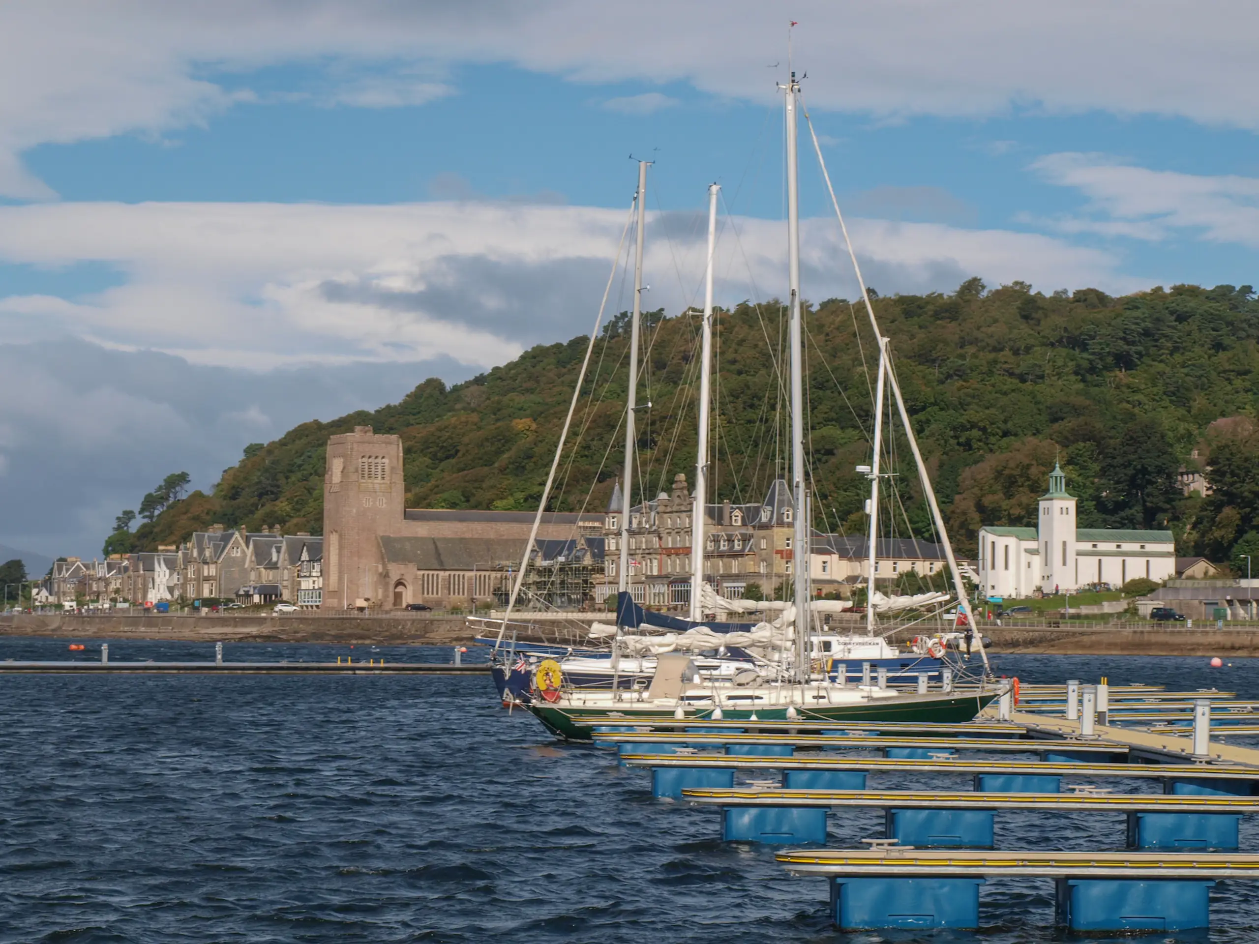 The North Pier marina