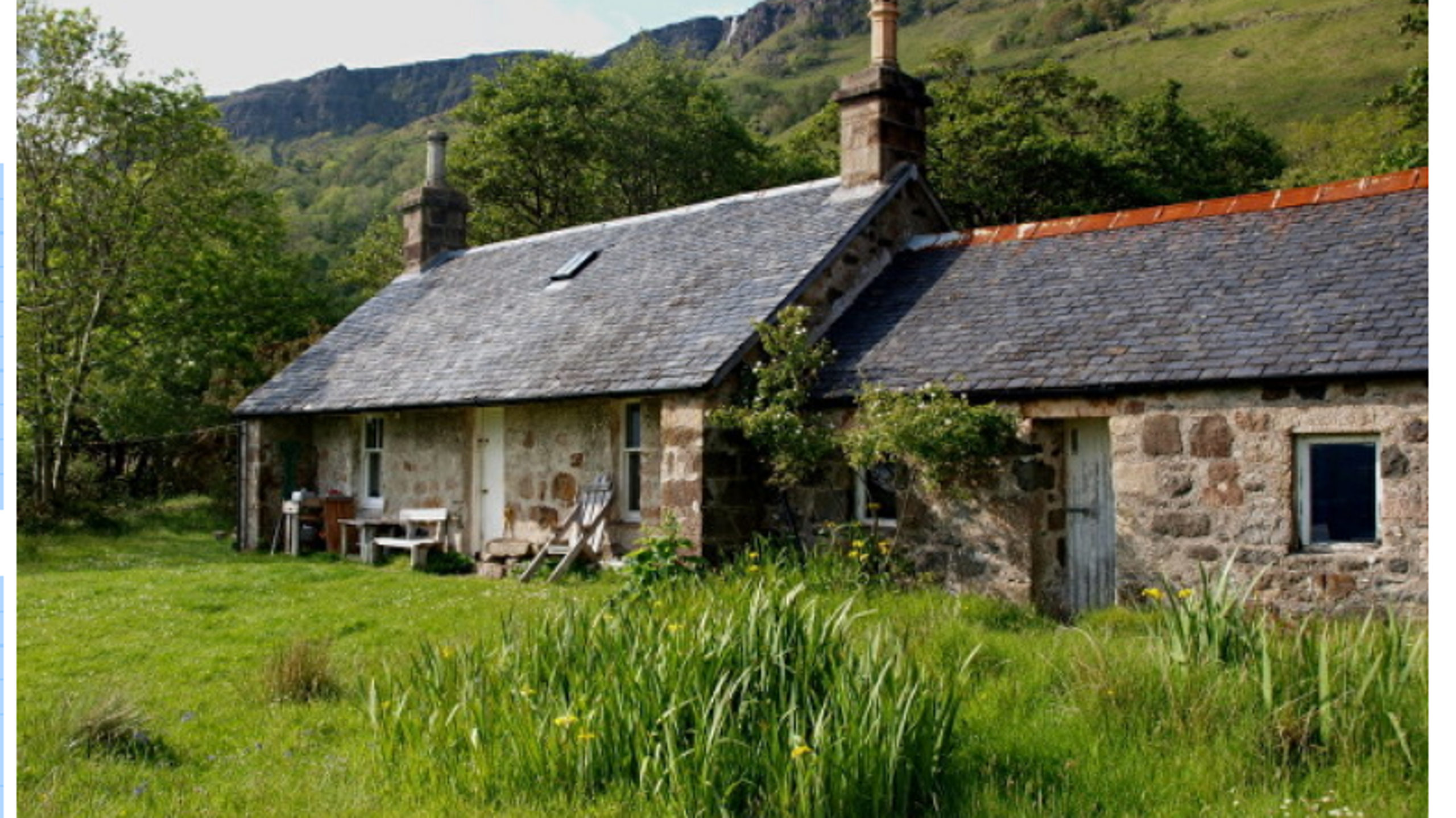 The cottage by the shore