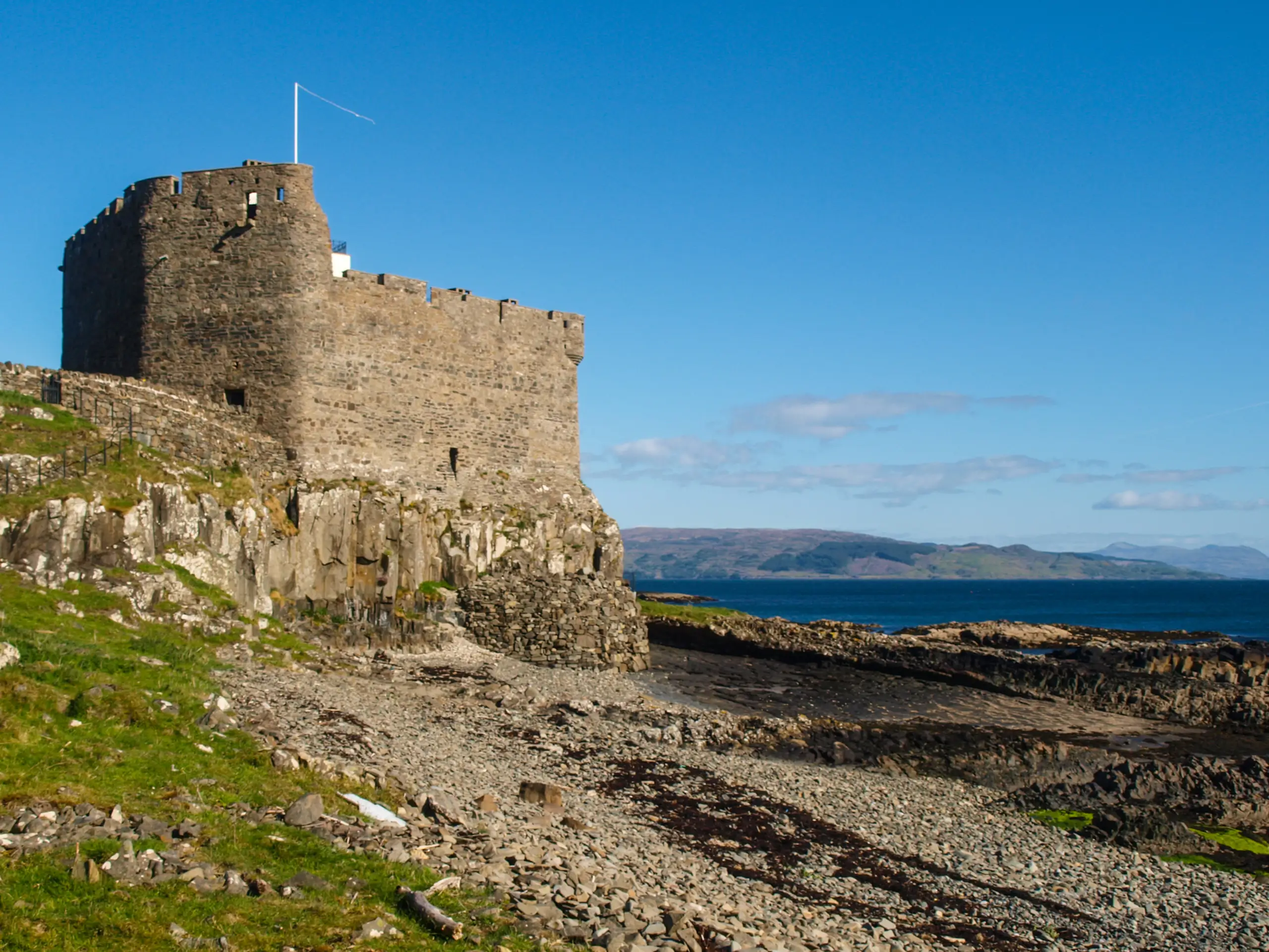 The castle now