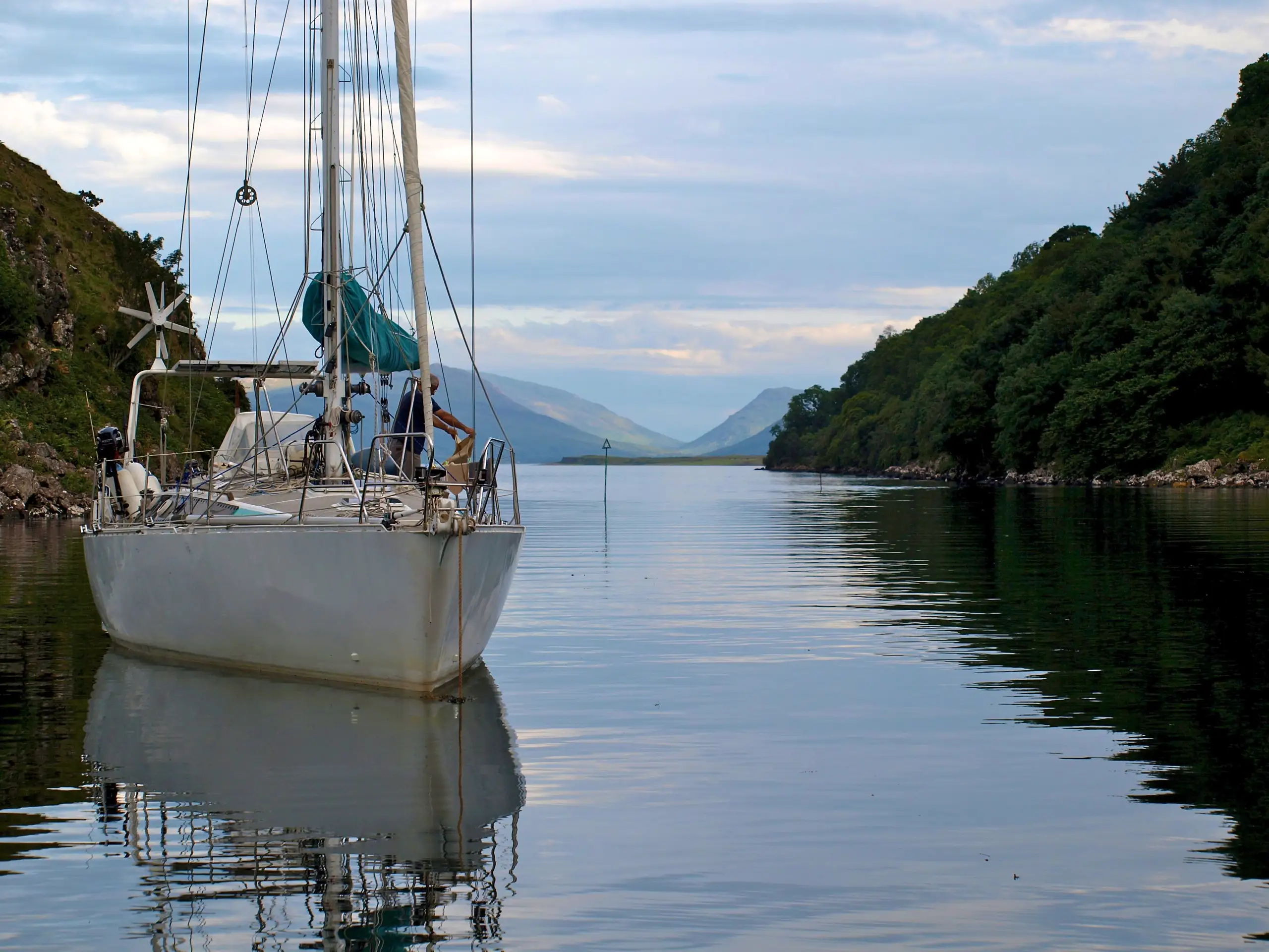 The tradesman's entrance to Tobermory Bay