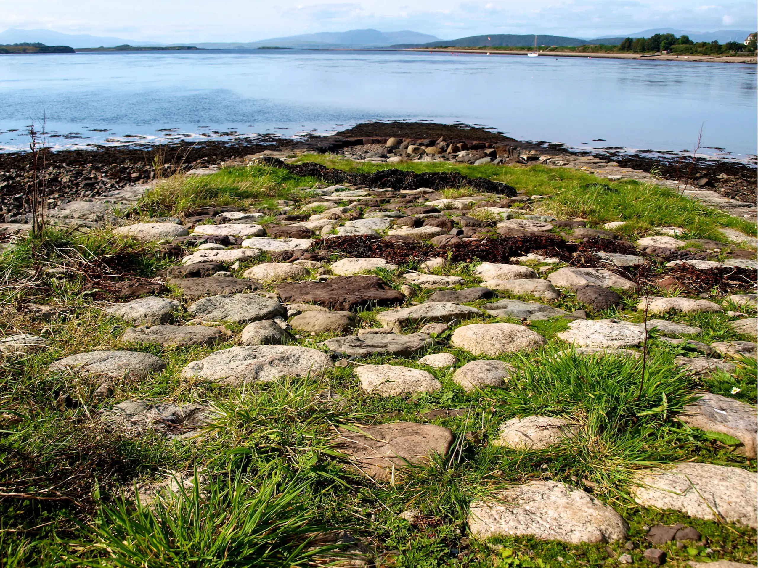 The slipway for the old ferry