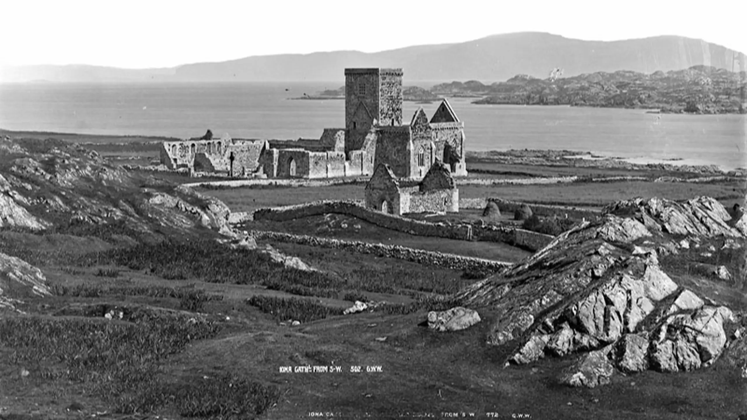 The Abbey before the restoration, circa 1900