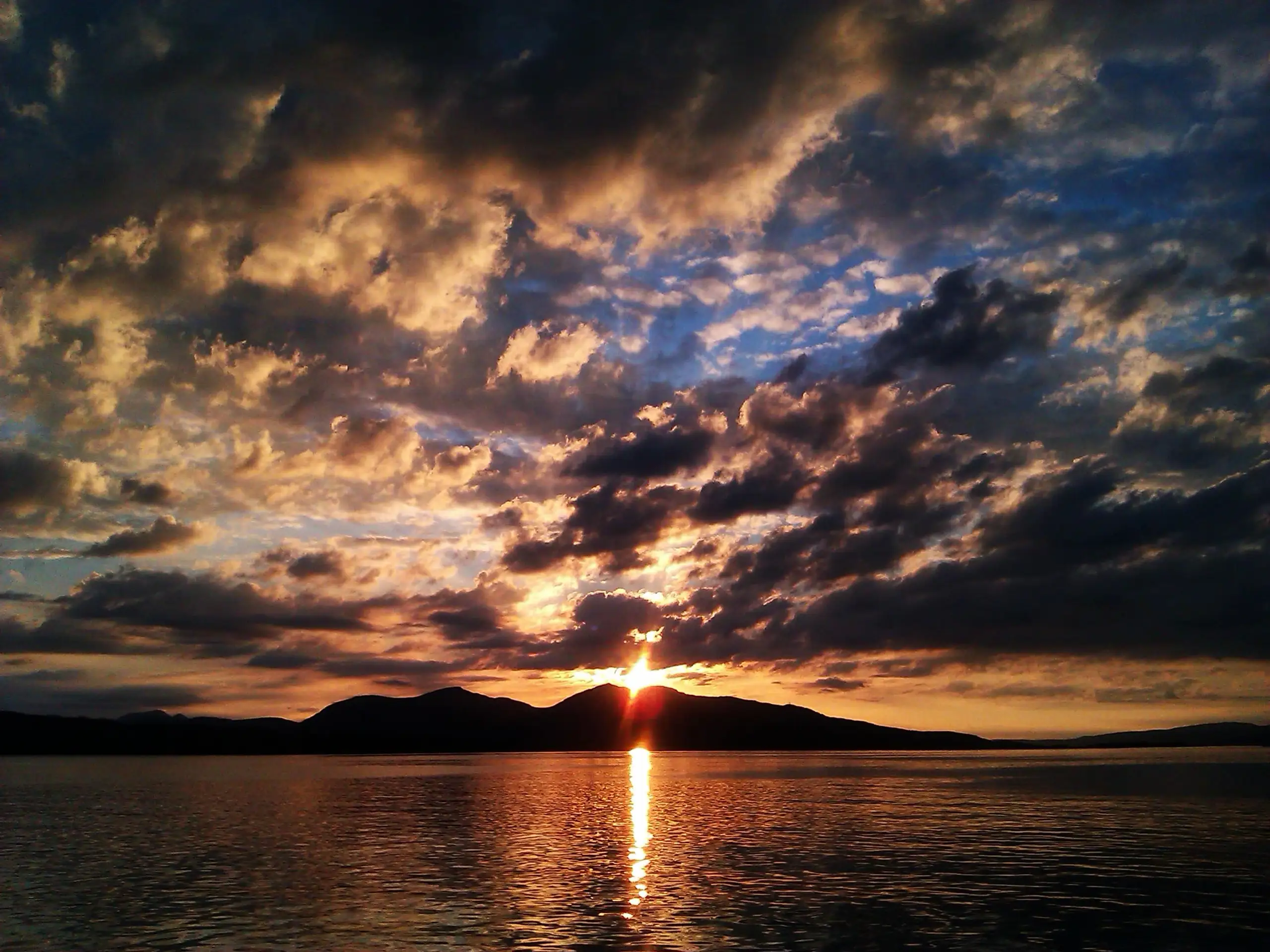 Sunset over Mull